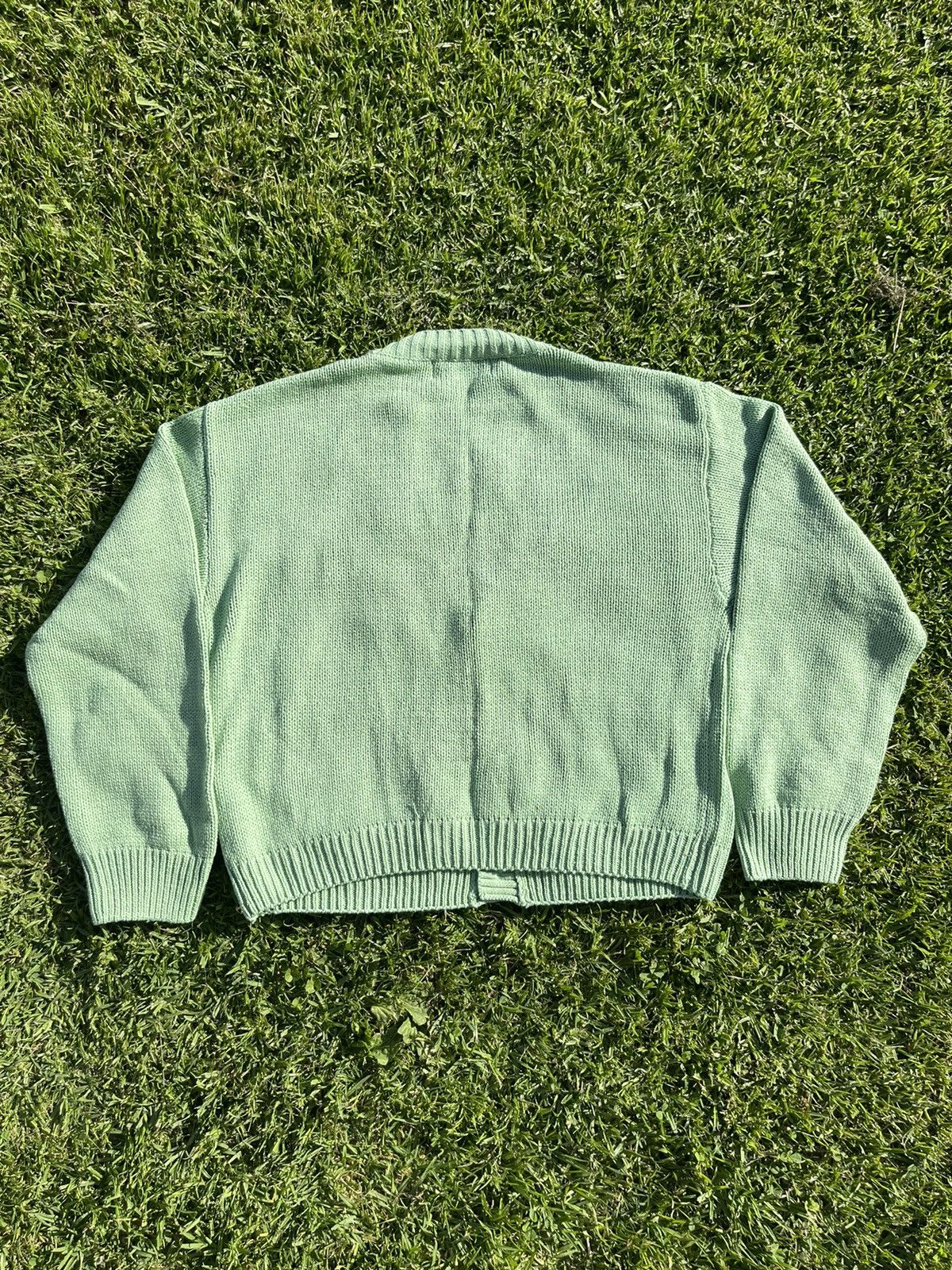 Ruben Kone Ruben Kone cropped knit cardigan size small in mint Size US S / EU 44-46 / 1 - 3 Thumbnail