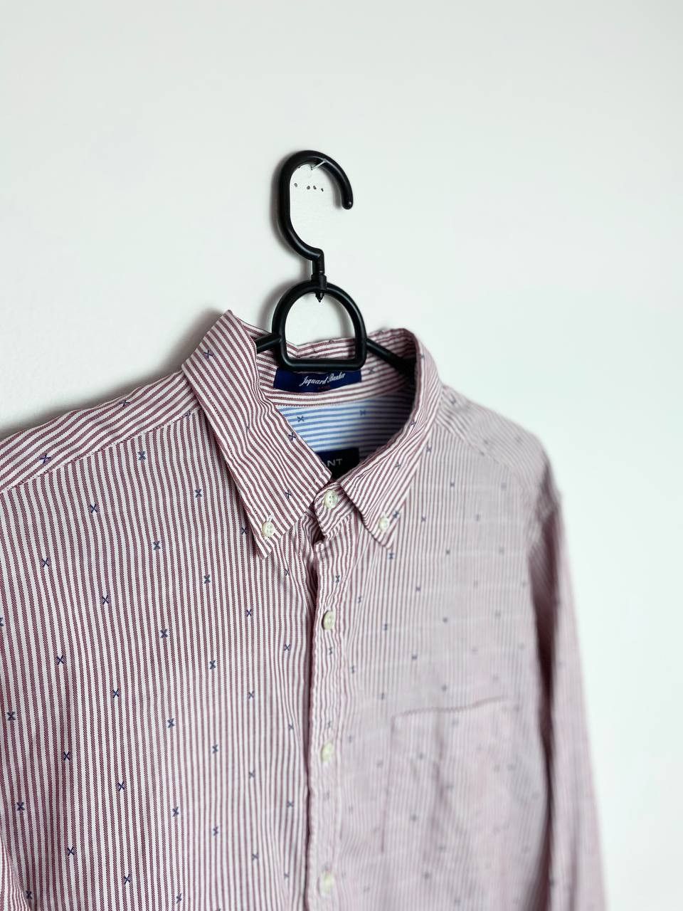 Gant Women Yellow Printed Spread Collar Full Sleeves Shirt