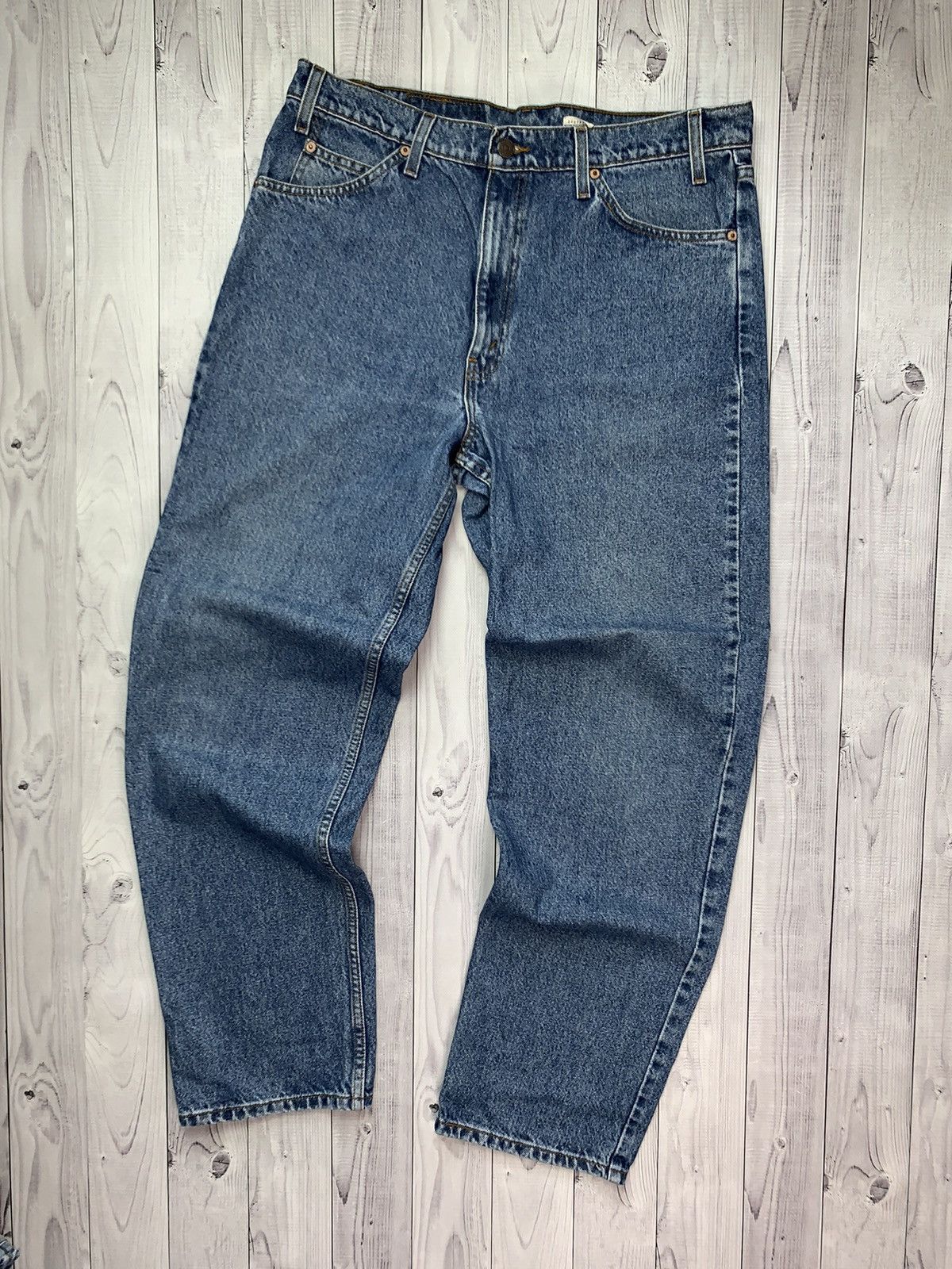 Levi's Vintage denim jeans Levis 550 orange tab W36L32 Size US 36 / EU 52 - 1 Thumbnail