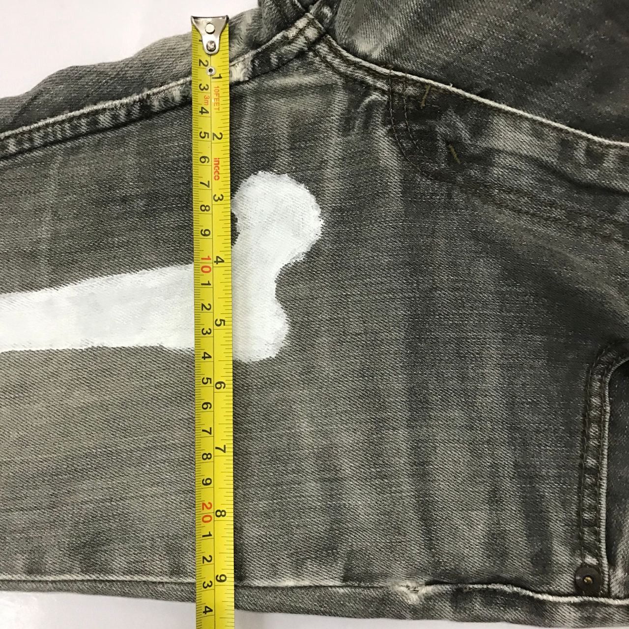 Japanese Brand × Levi's 🔥 Vintage Levi's 502 Art Skeleton Denim Jeans Size US 28 / EU 44 - 11 Thumbnail
