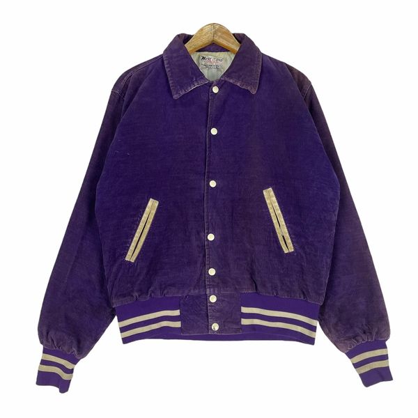 Vintage 90s WEST WIND Buccaneer Corduroy Varsity Jacket | Grailed