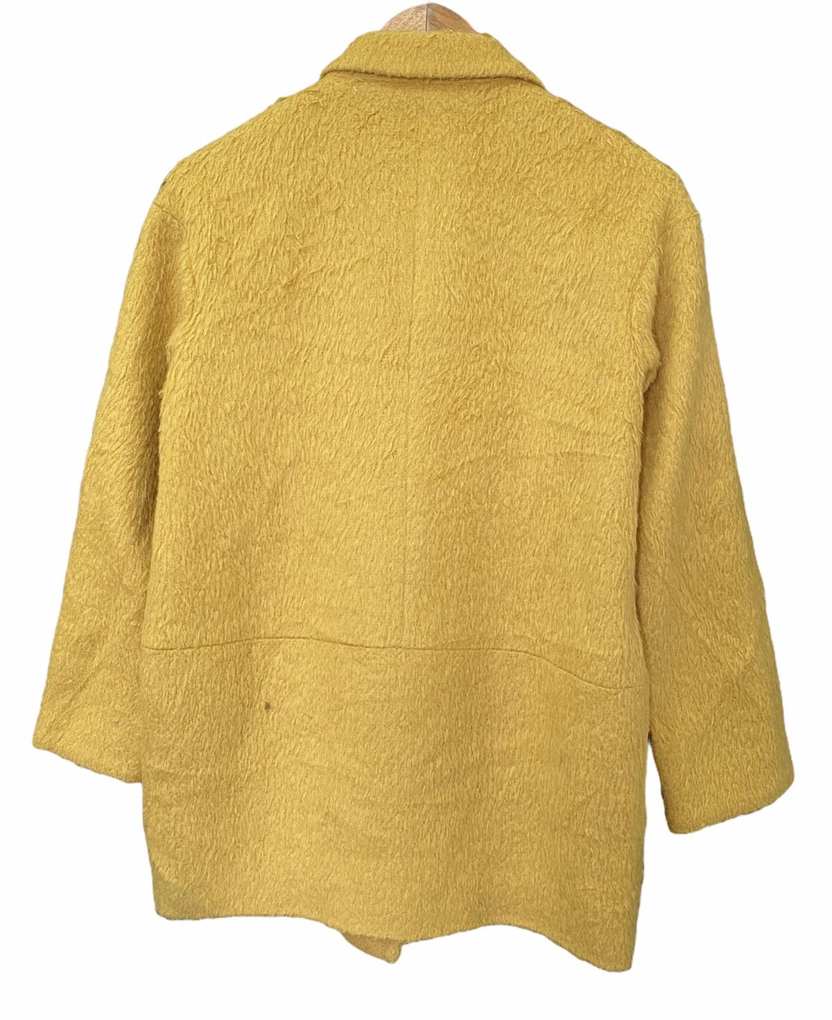 Undercover × United Arrows 🔥Made in Japan United Arrows Yellow Mustard Mink Fur Coat Size US S / EU 44-46 / 1 - 2 Thumbnail