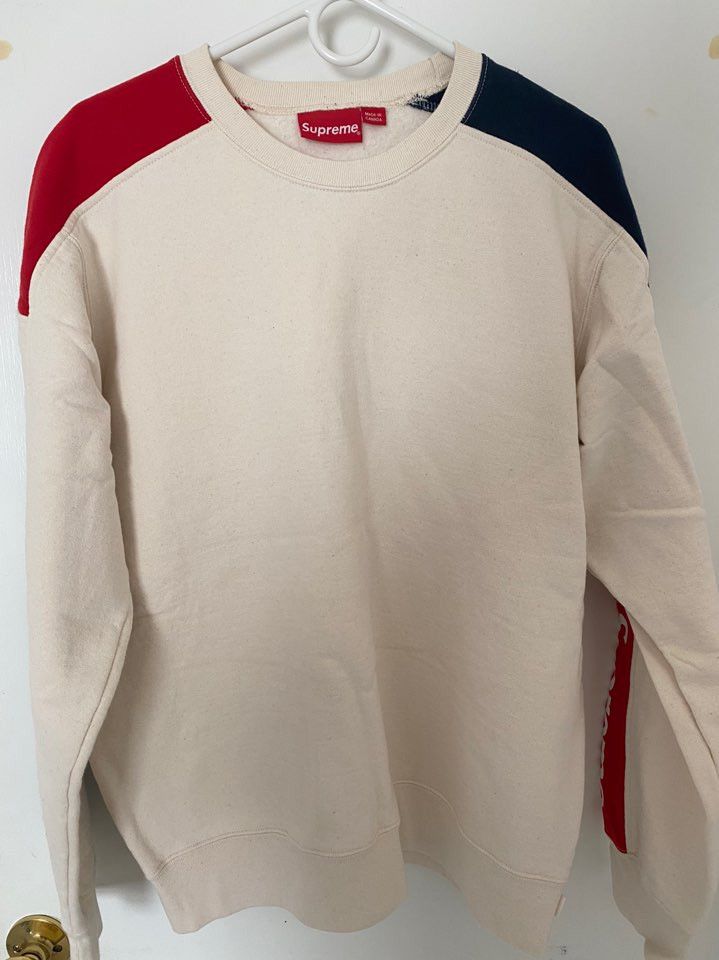 Supreme 2019 - Supreme Formula Crewneck Natural | Grailed