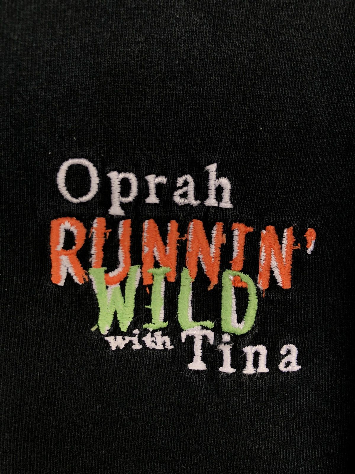 Vintage Y2K Oprah Show Running Wild w Tina Crew O/S Shirt Size US XL / EU 56 / 4 - 2 Thumbnail