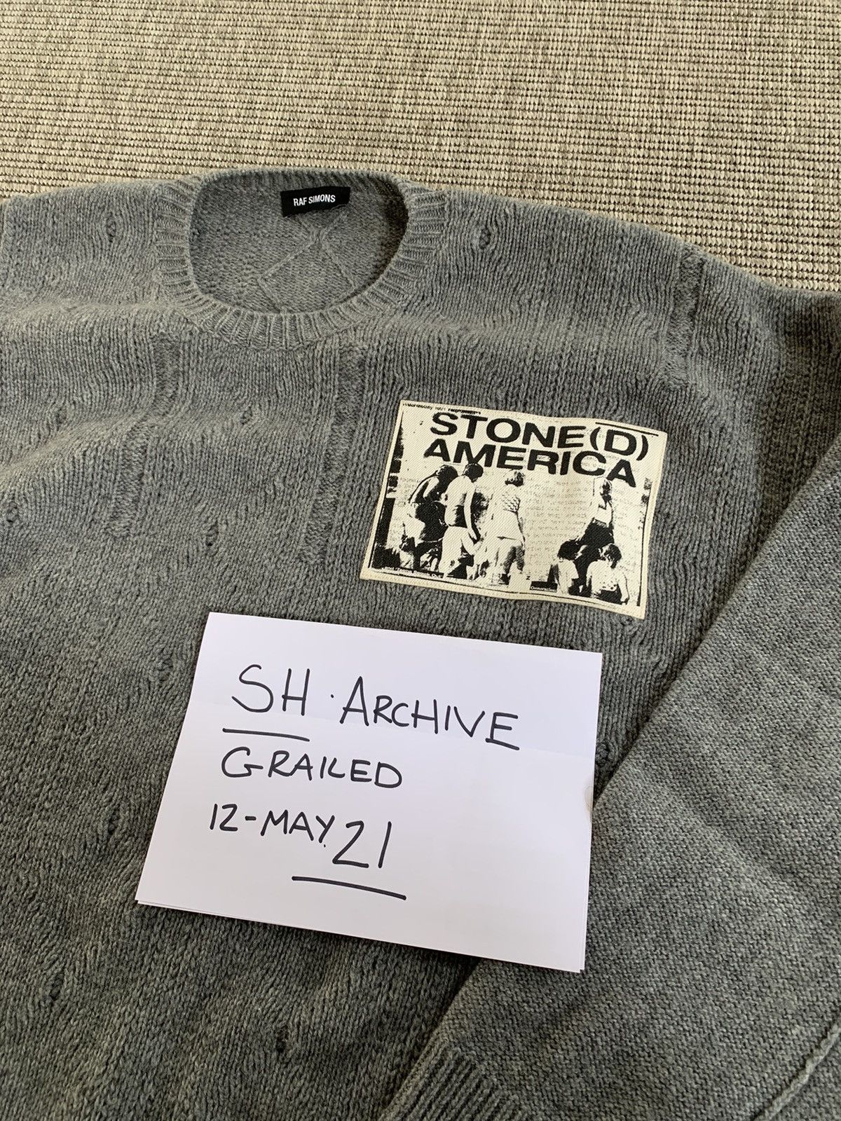 Raf Simons My Own Private Antwerp Oversized Knit Size US S / EU 44-46 / 1 - 8 Thumbnail