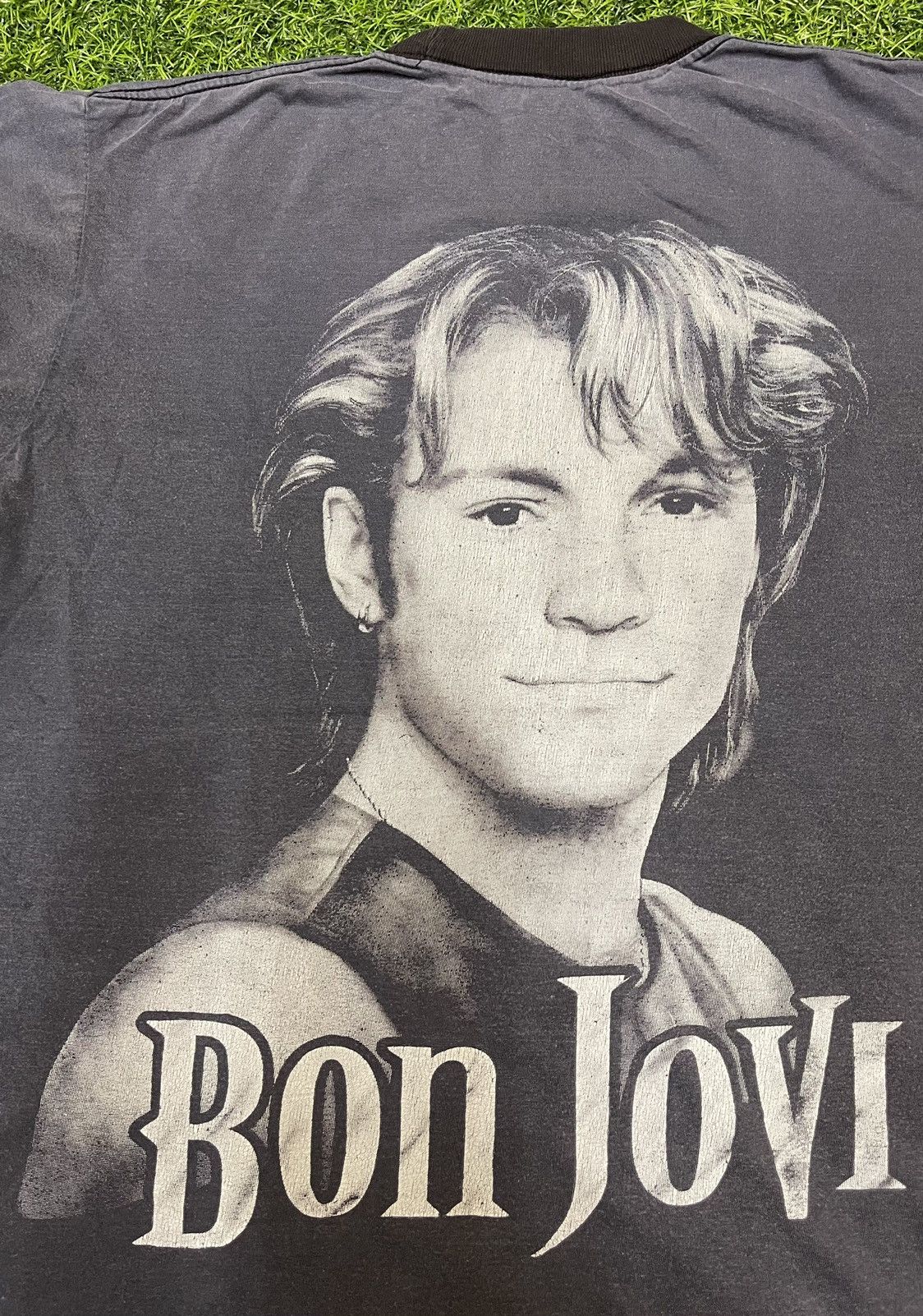 Band Tees × Bon Jovi × Vintage VINTAGE BON JOVI OVERPRINT 90s BAND TEES Size US XL / EU 56 / 4 - 7 Thumbnail
