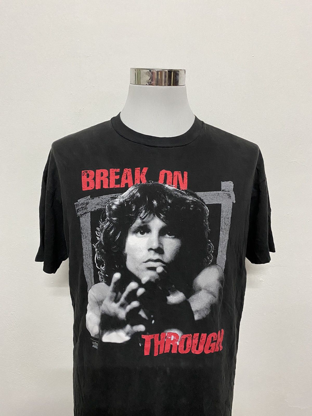 Band Tees × Vintage vintage the doors jim morrison break on through tshirt Size US XL / EU 56 / 4 - 3 Thumbnail