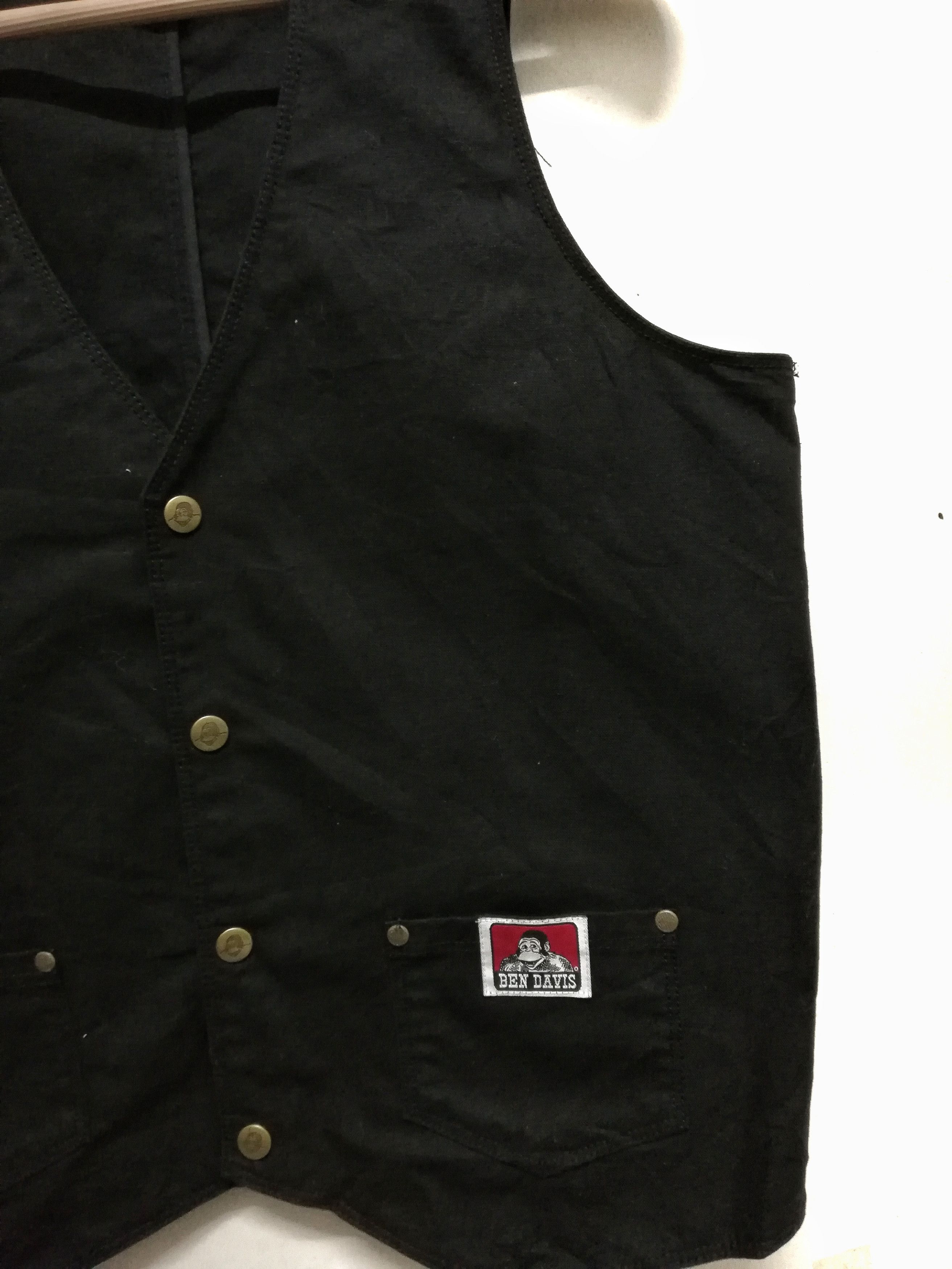 Ben Davis × Vintage Ben Davis Snap button vest Size US M / EU 48-50 / 2 - 3 Thumbnail