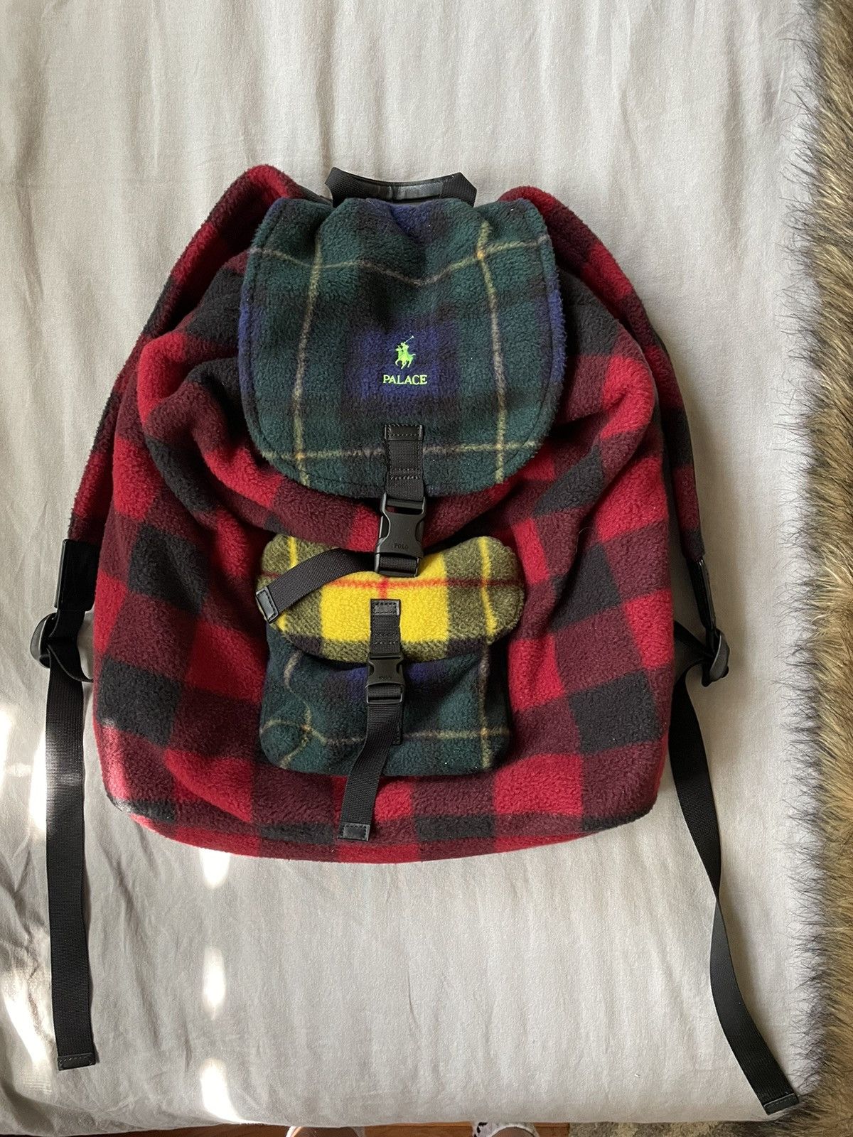 Polo Ralph Lauren Palace x Polo Ralph Lauren Fleece Backpack | Grailed