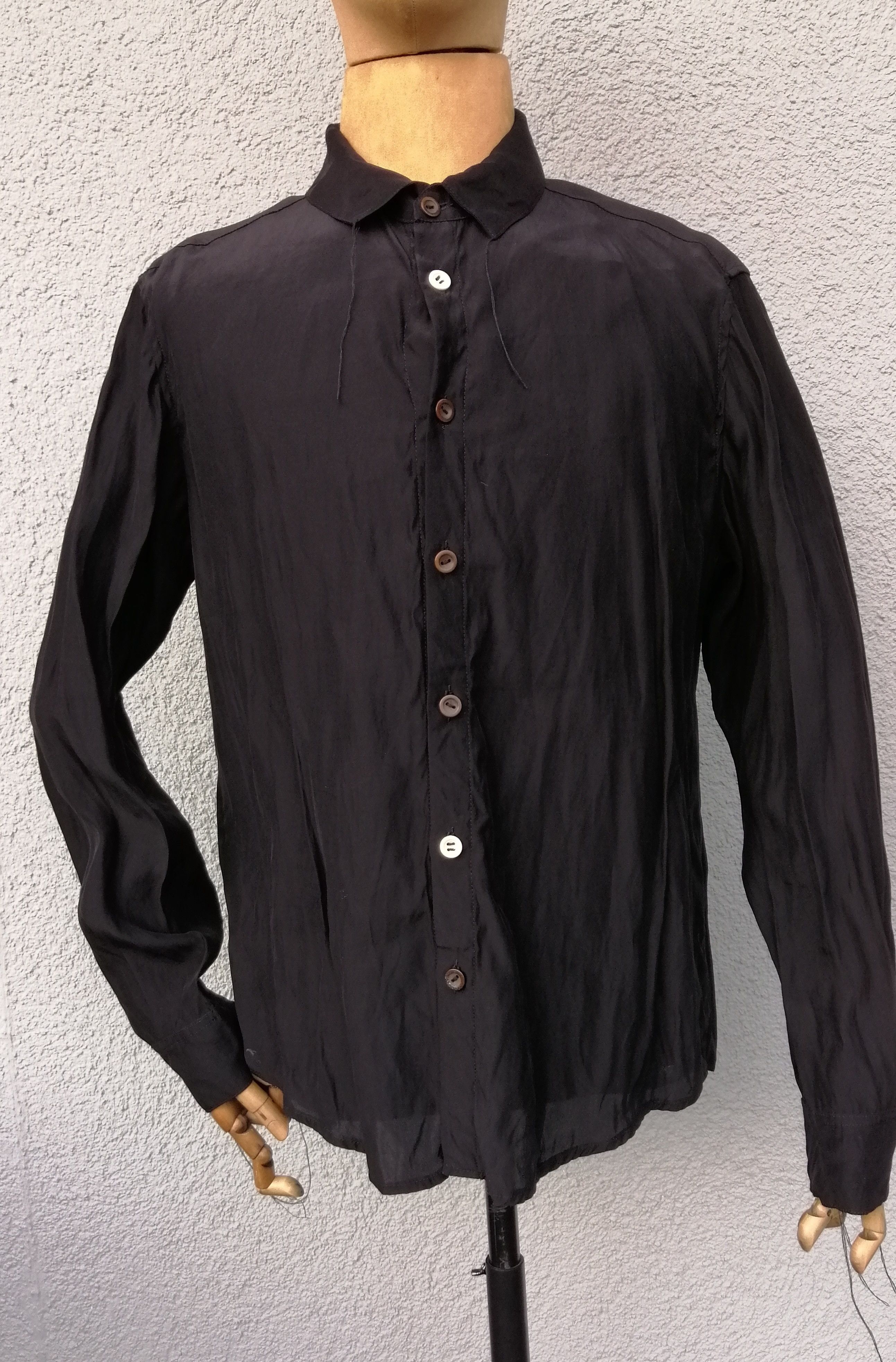 Archivio J.M. Ribot Archivio J. M. Ribot shirt black size 54 | Grailed