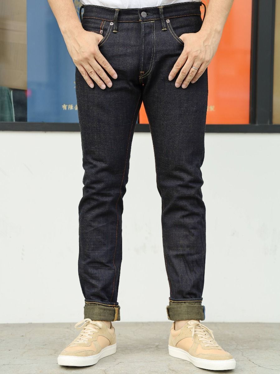 Tanuki Tanuki x Denimio KUT | Kusaki Tapered 14oz | Grailed