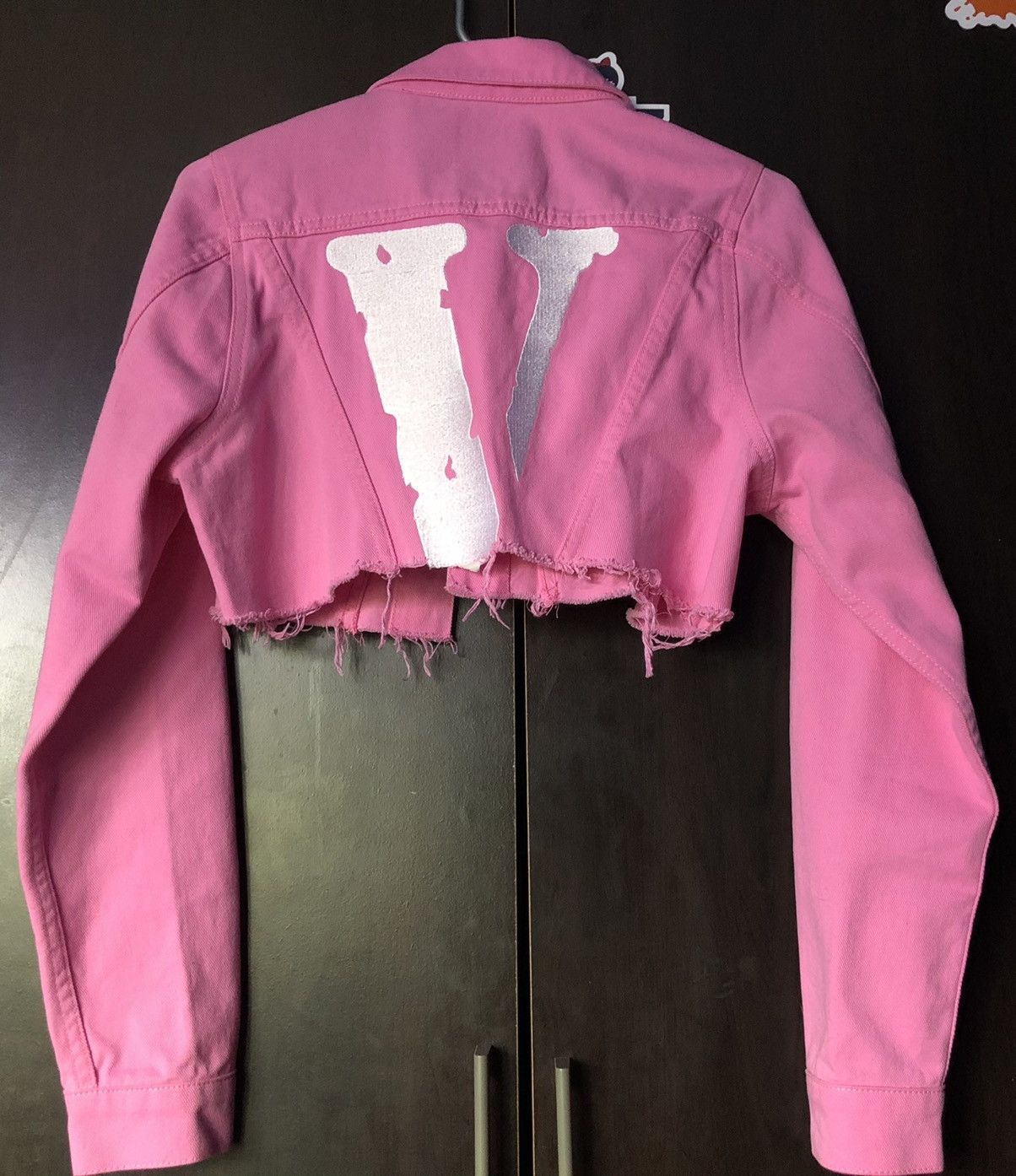 Vlone Vlone Pink Jean Jacket Size US M / EU 48-50 / 2 - 2 Preview