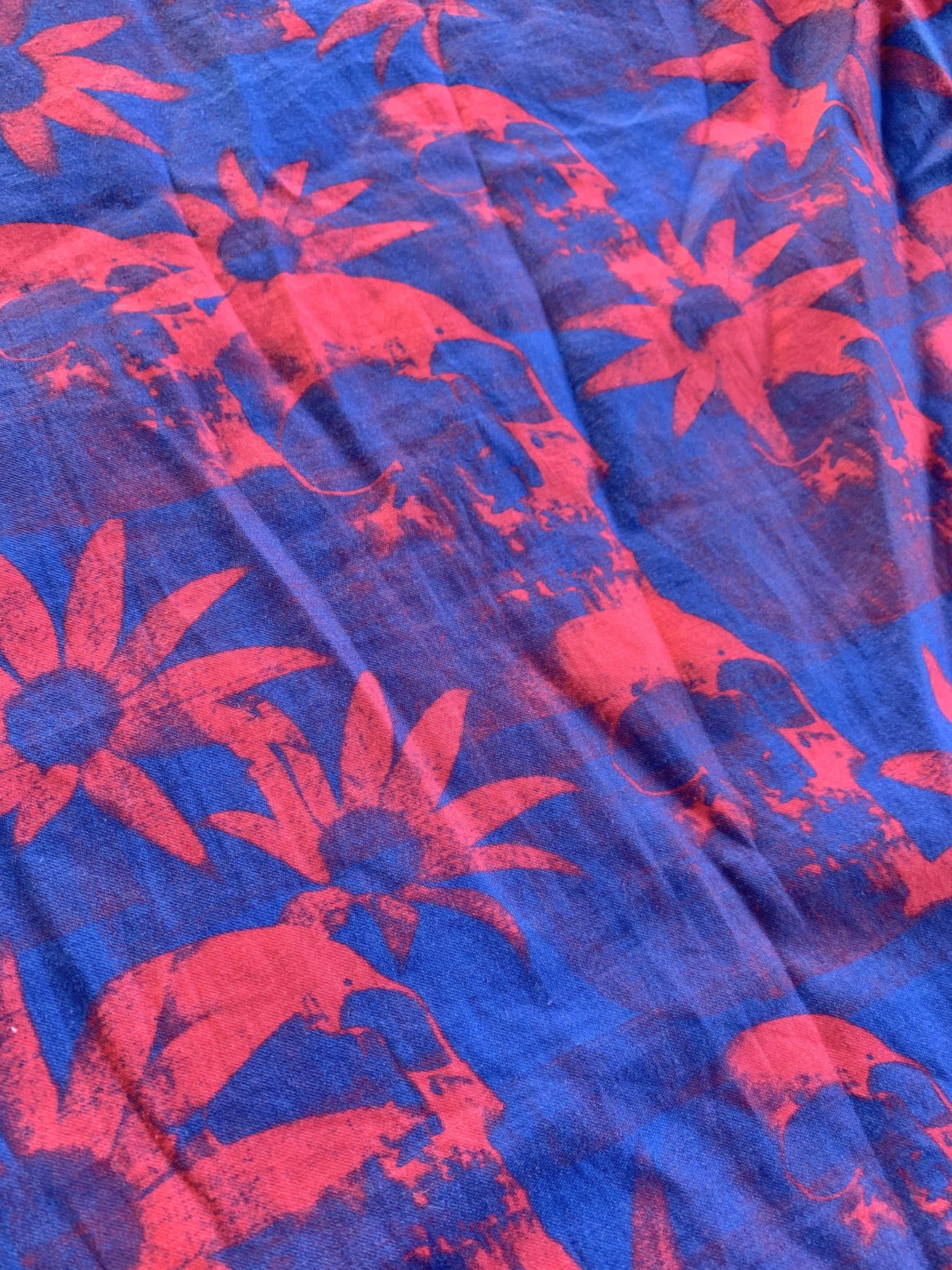 Double Rainbouu Skull Flower Shirt Size US M / EU 48-50 / 2 - 4 Thumbnail