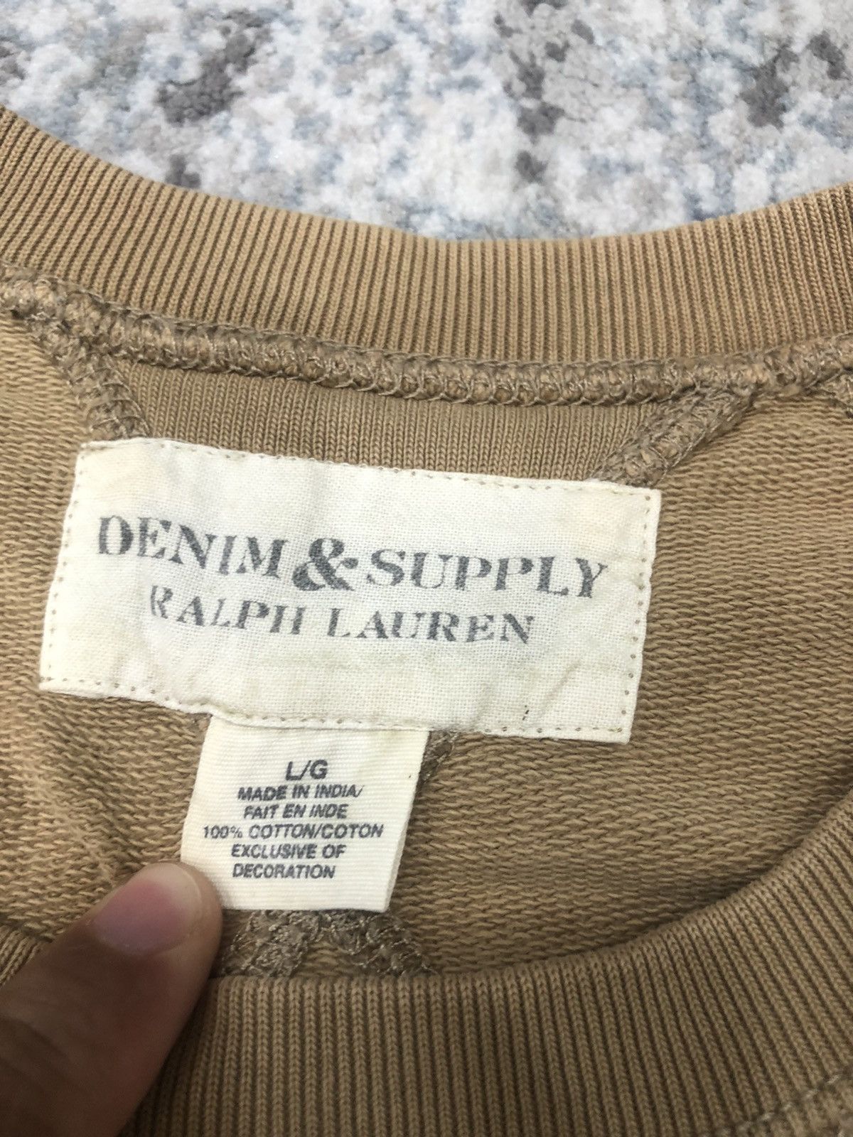 Denim & Supply Ralph Lauren Denim & Supply Ralph Lauren Short Sweatshirt Size US L / EU 52-54 / 3 - 4 Thumbnail