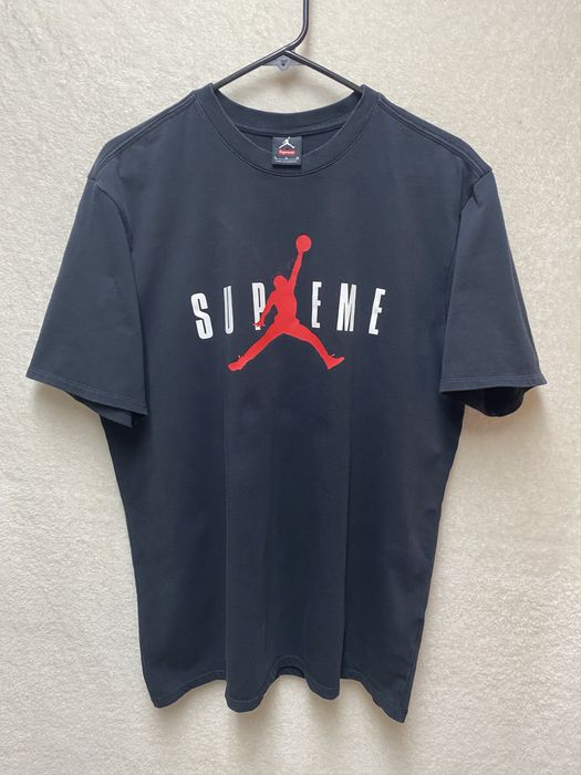 Supreme Supreme Jordan Tee SS15 Large Black Jumpman T Shirt | Grailed