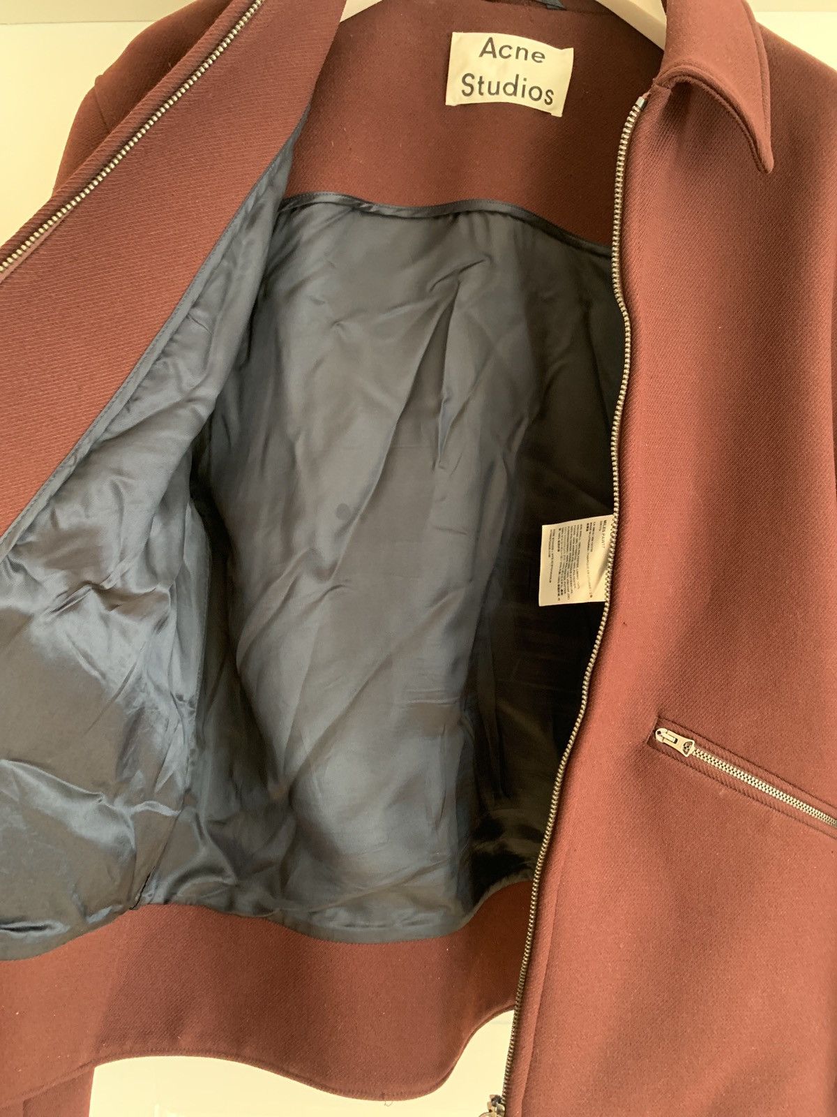 Acne Studios FINAL PRICE RARE GRAIL two tone jacket acne studios Size US L / EU 52-54 / 3 - 4 Thumbnail