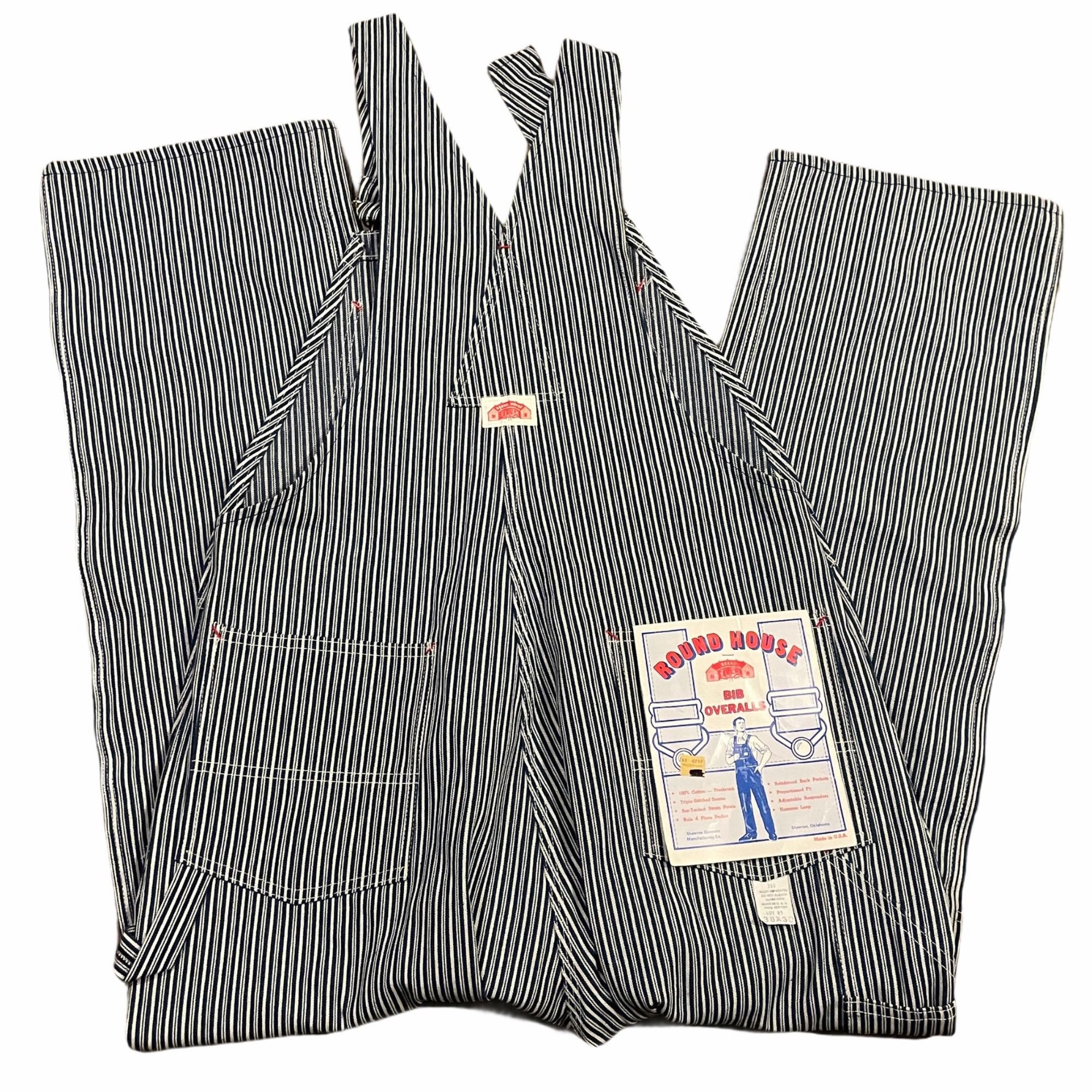 60s OSH KOSH hickory overall 50's 〜60's OSH KOSH HICKORY