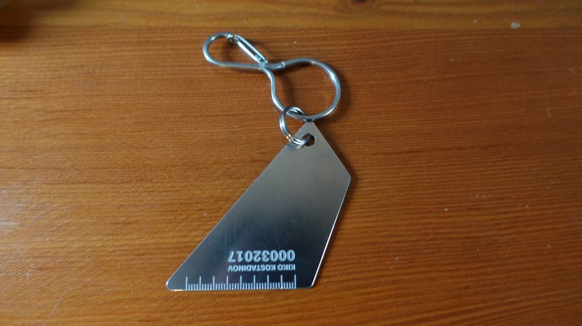 Kiko Kostadinov 00032017 classless utility keychain Kiko Kostadinov 00032017 classless utility keychain