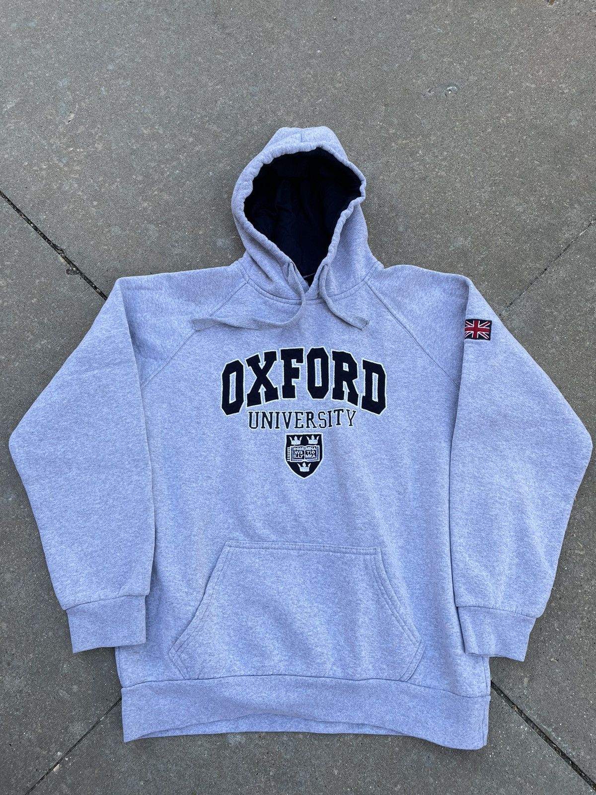 Other Vintage Oxford University Hoodie Sweatshirt Great Britain Size US L / EU 52-54 / 3 - 1 Thumbnail