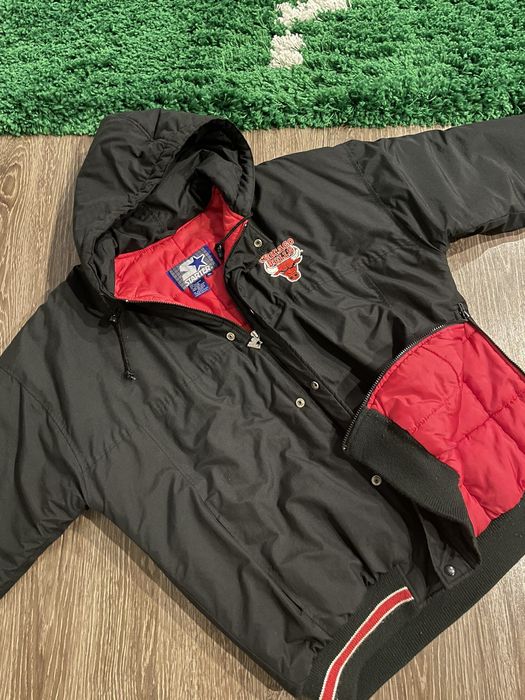 90's chicago hotsell bulls starter jacket