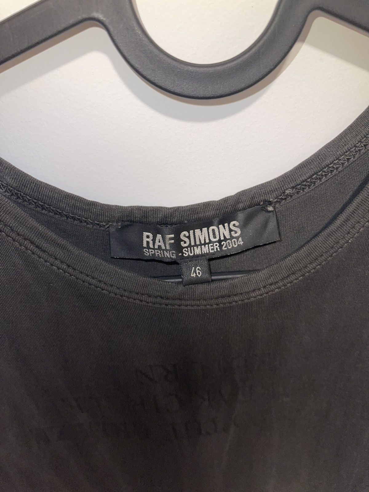 Raf Simons Raf Simons ss04 deconstructed top | Grailed