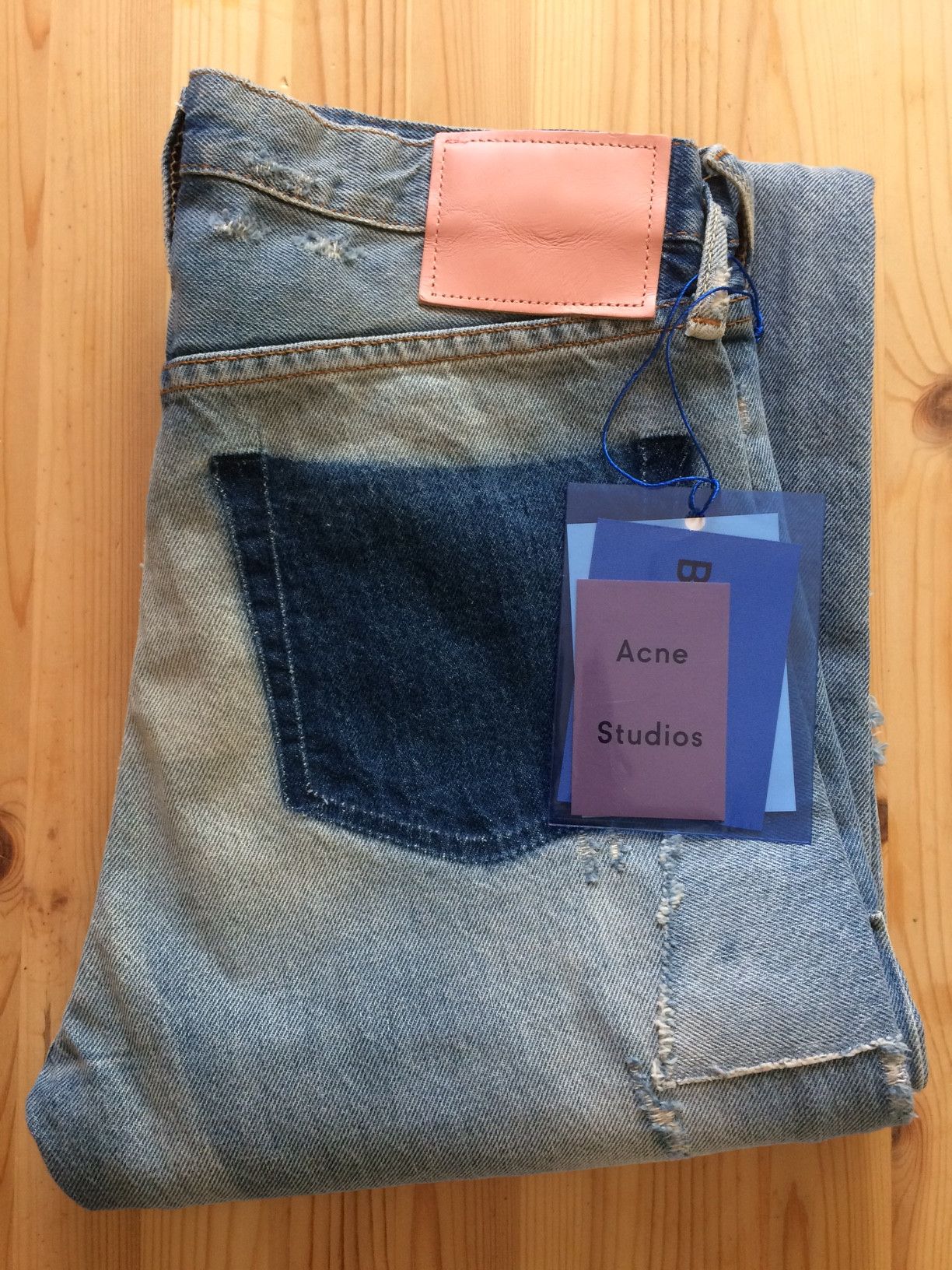 Acne Studios BlÃ¥ Konst 1996 Bla Konst Acne ACNE STUDIOS Mens Bla 