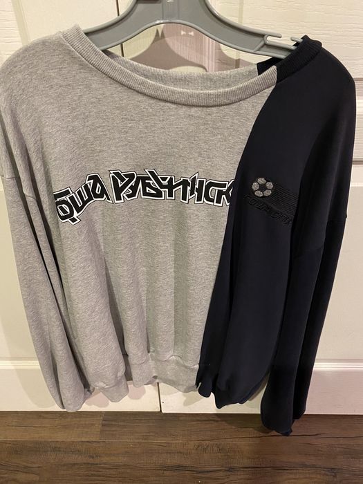 Gosha Rubchinskiy Gosha Rubchinskiy Split Crewneck Grailed