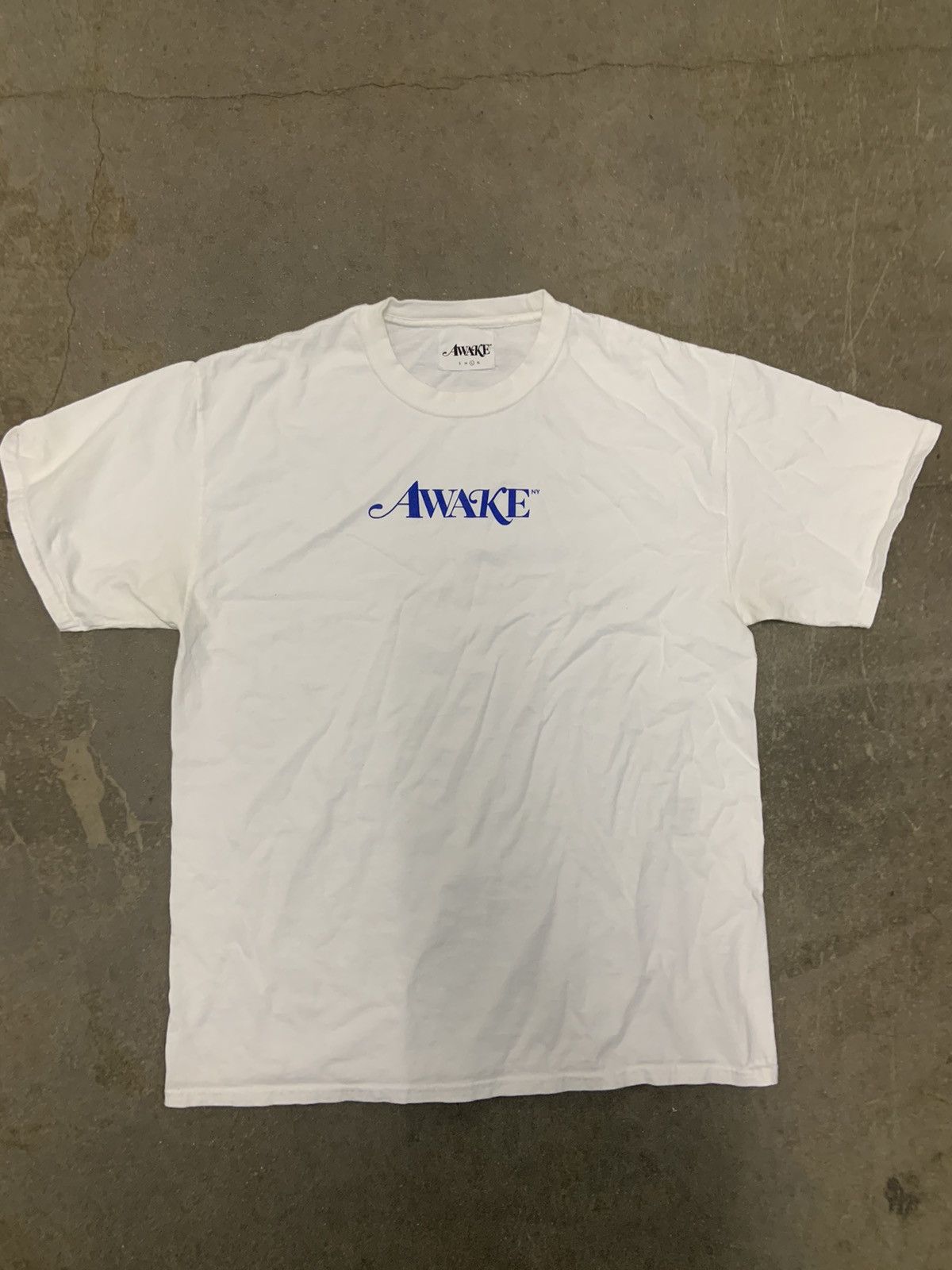 Awake NY Blue Crome Center Logo Size Large