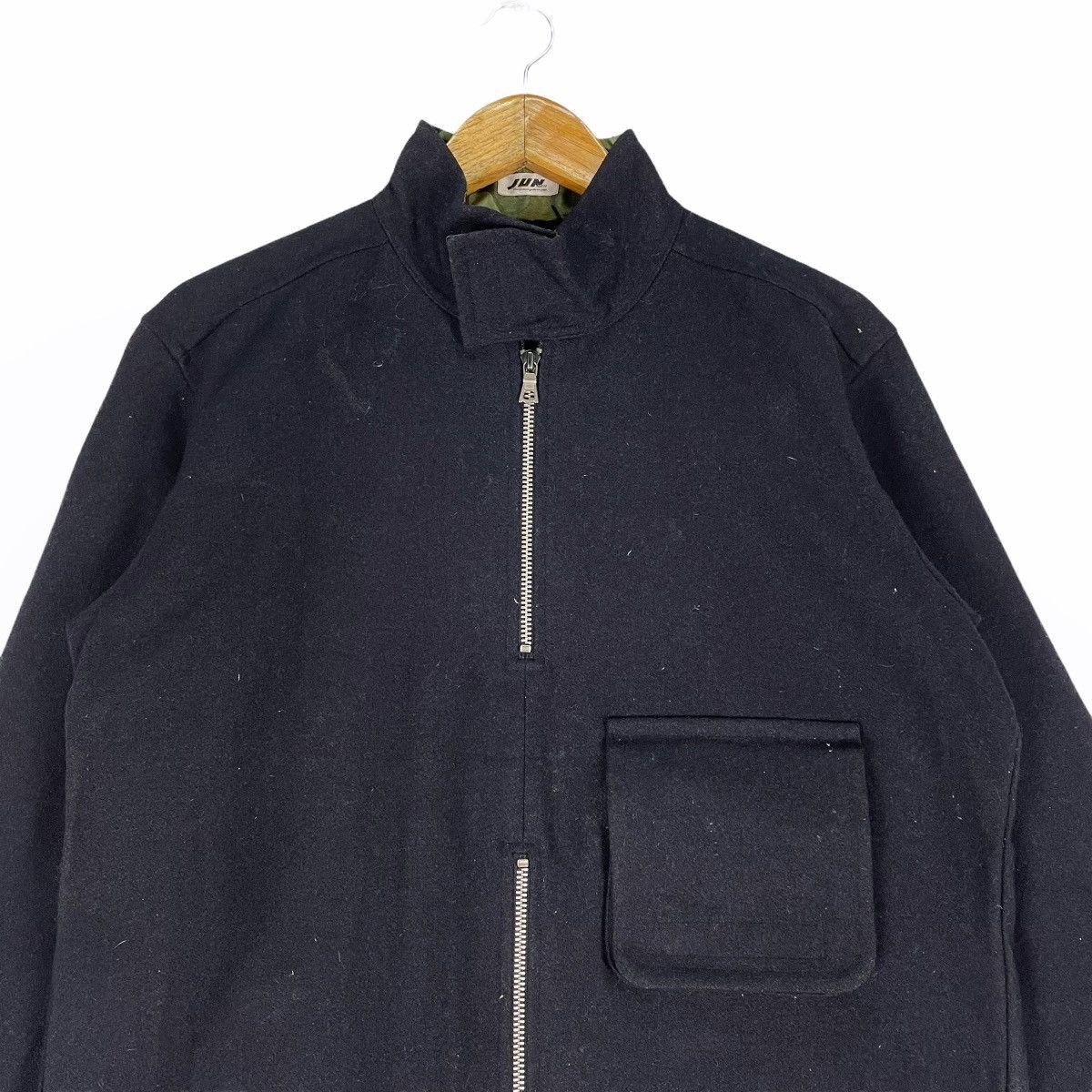 JUN MEN ❄️80s JUN MEN Camo Pocket Signature Zipper Jacket Size US M / EU 48-50 / 2 - 5 Thumbnail