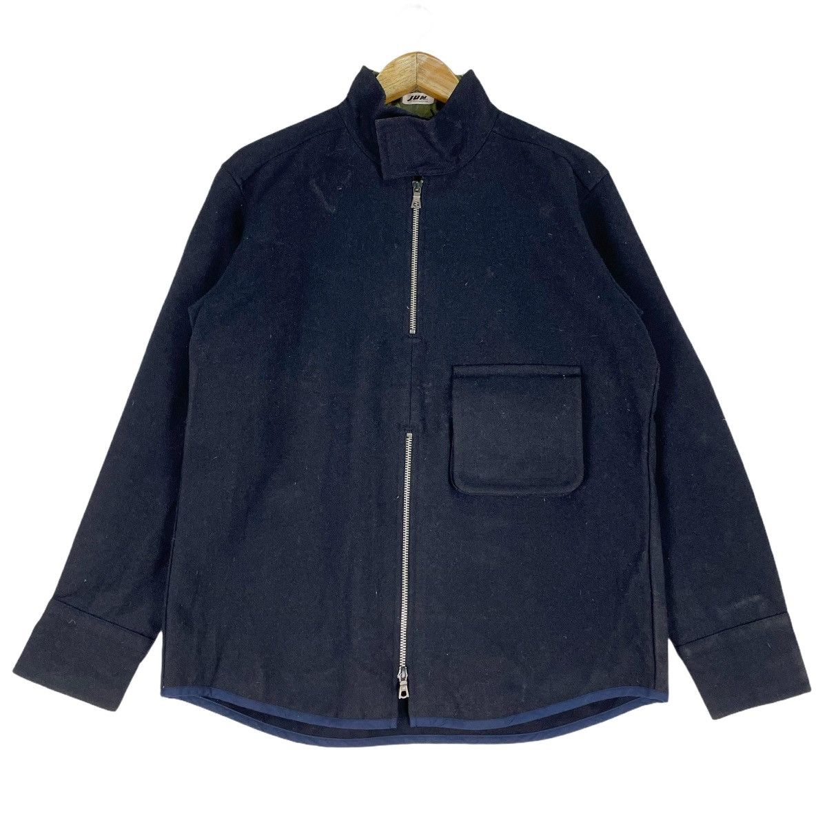 JUN MEN ❄️80s JUN MEN Camo Pocket Signature Zipper Jacket Size US M / EU 48-50 / 2 - 3 Thumbnail