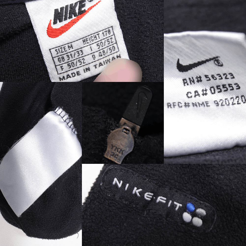 Nike 90S Swoosh Logo Fleece Size US M / EU 48-50 / 2 - 9 Thumbnail