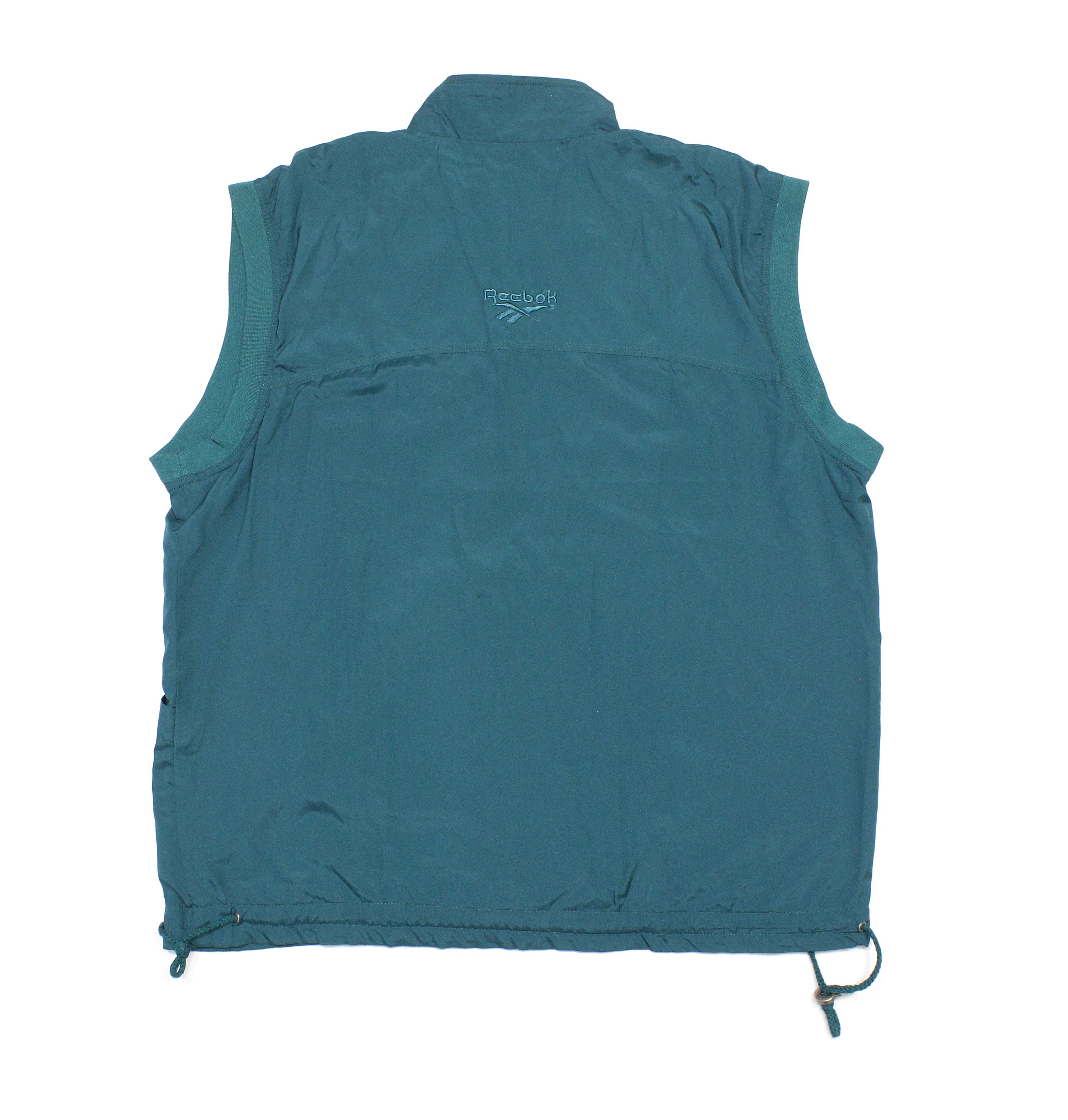 Reebok 90S Logo Nylon Vest Vintage Size US XL / EU 56 / 4 - 2 Thumbnail