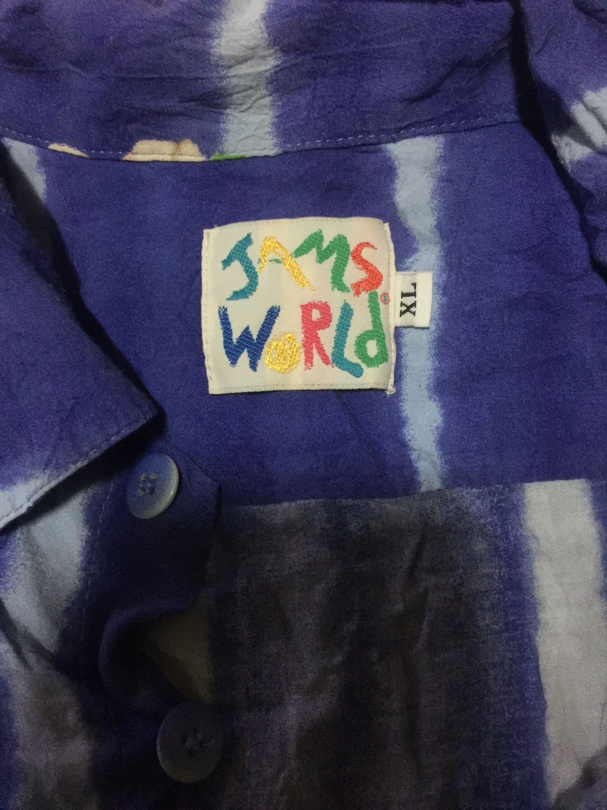 Jams World 🔥Rare🔥Vintage Jams World Nice Design Rayon Hawaii Shirt Size US L / EU 52-54 / 3 - 3 Thumbnail