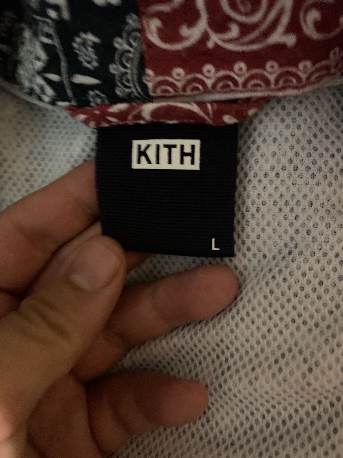 Kith Kith Monday Program Patchwork Bandana Gi | Grailed