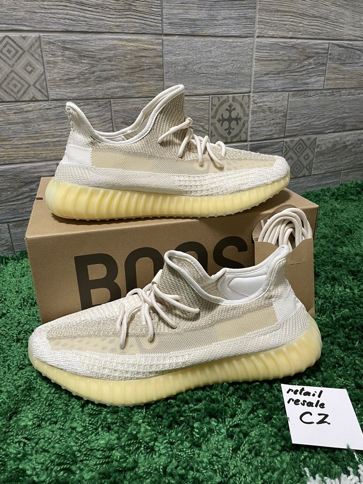 Adidas Yeezy 350 V2 Natural NEW 13 UK