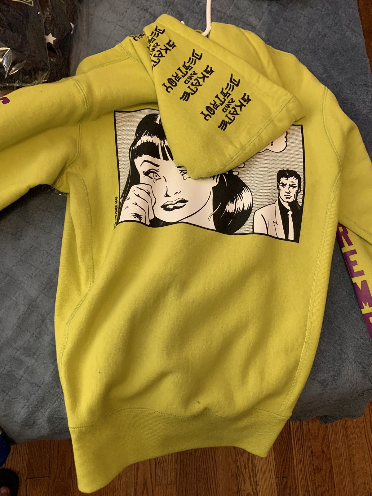 Thrasher Zip Up Thrasher Sweater Supreme X Thrasher Boyfriend