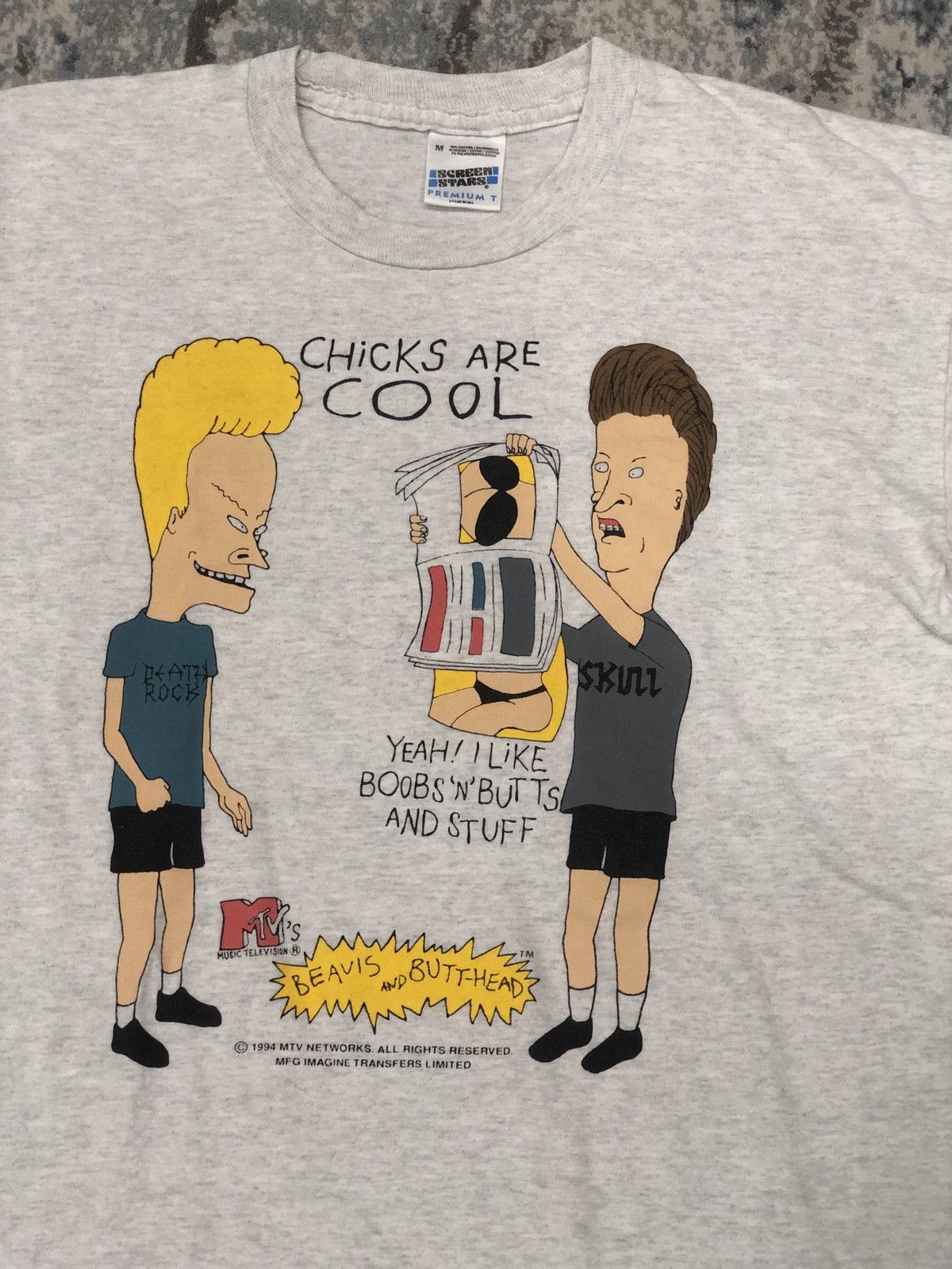 Mtv Vintage 1994 Beavis and Butthead MTV Tees Size US M / EU 48-50 / 2 - 4 Thumbnail