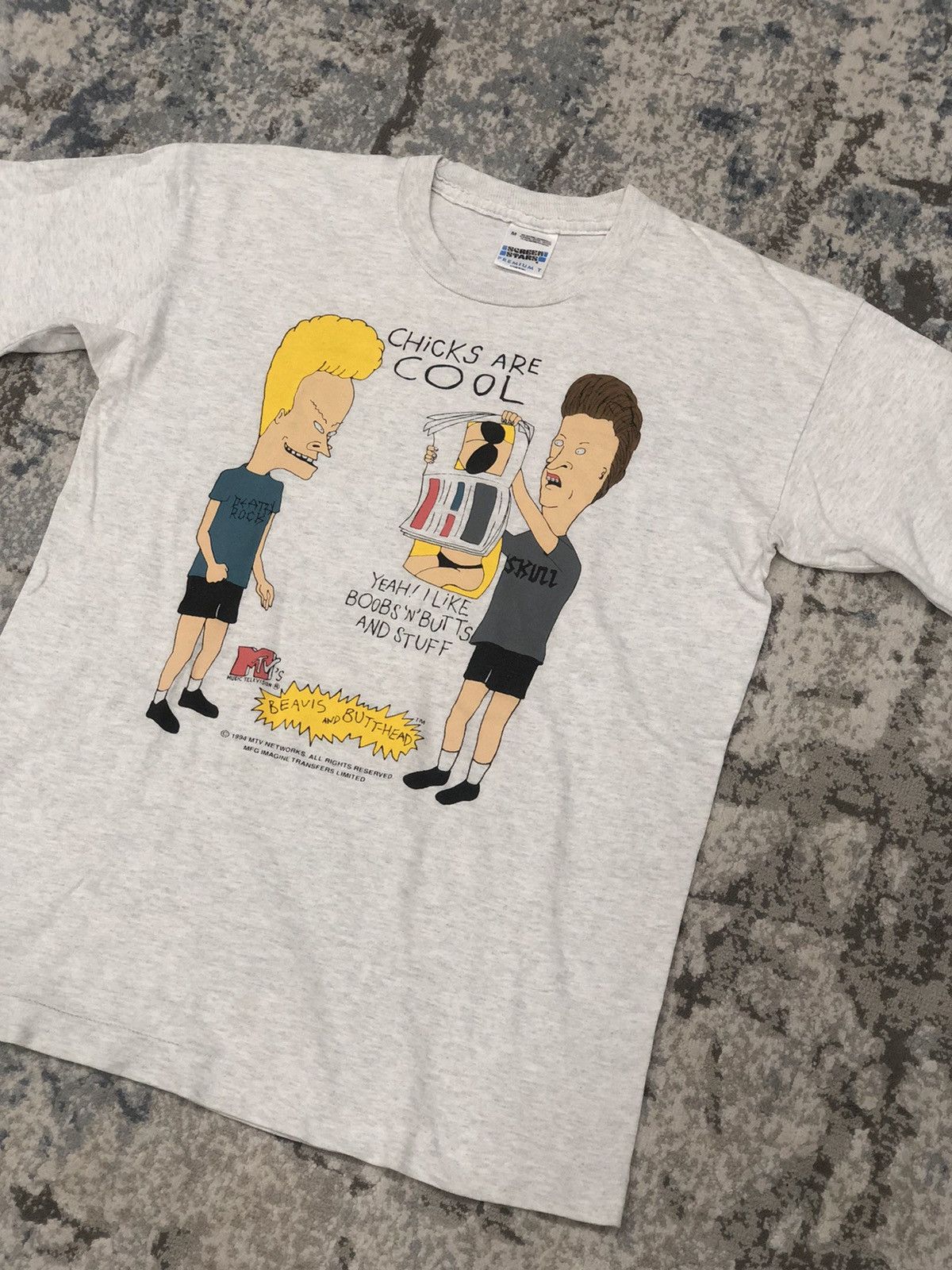 Mtv Vintage 1994 Beavis and Butthead MTV Tees Size US M / EU 48-50 / 2 - 2 Thumbnail
