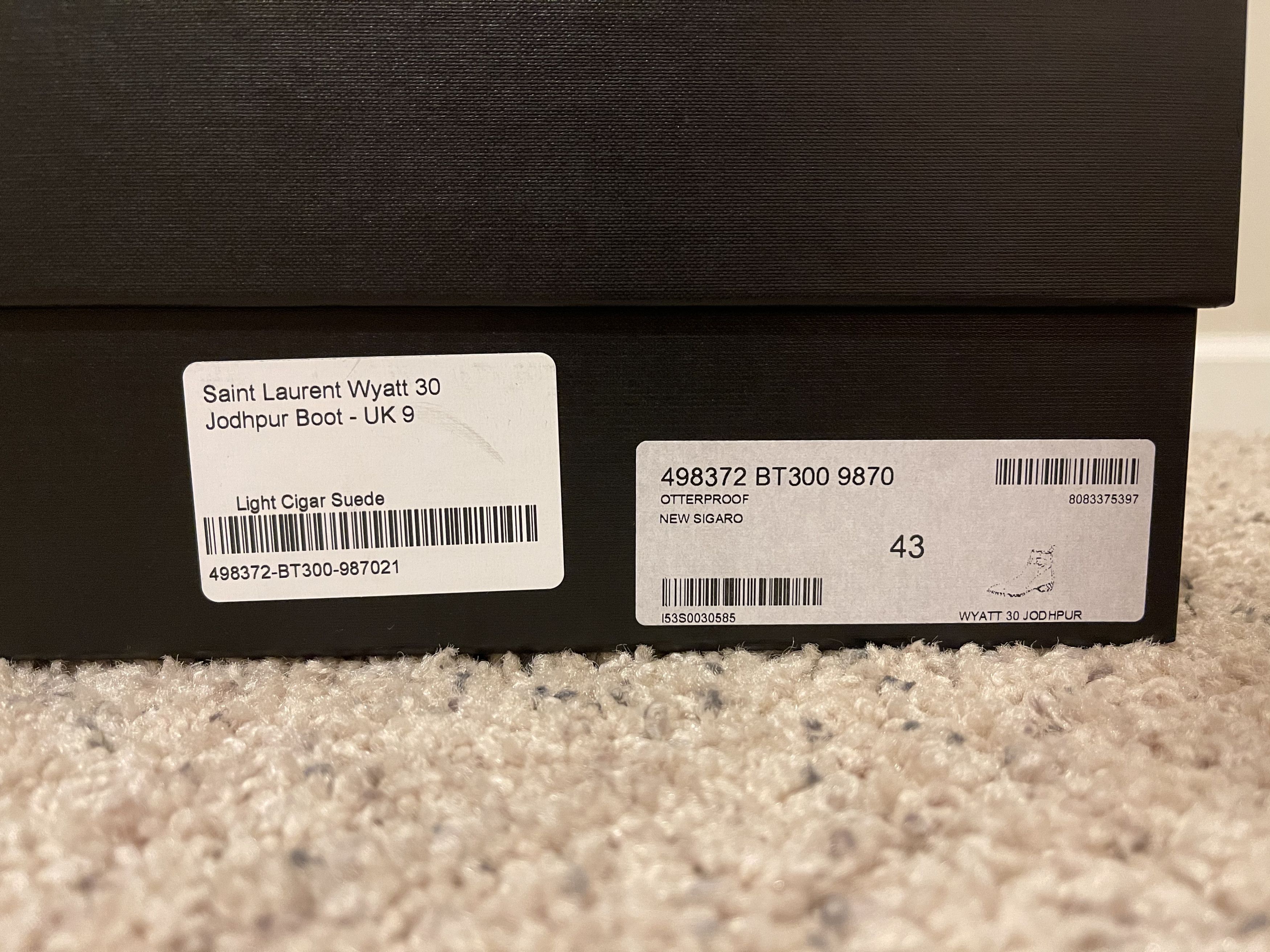 Saint Laurent Paris SAINT LAURENT WYATT 30 JODHPUR BOOT Size US 10 / EU 43 - 8 Thumbnail