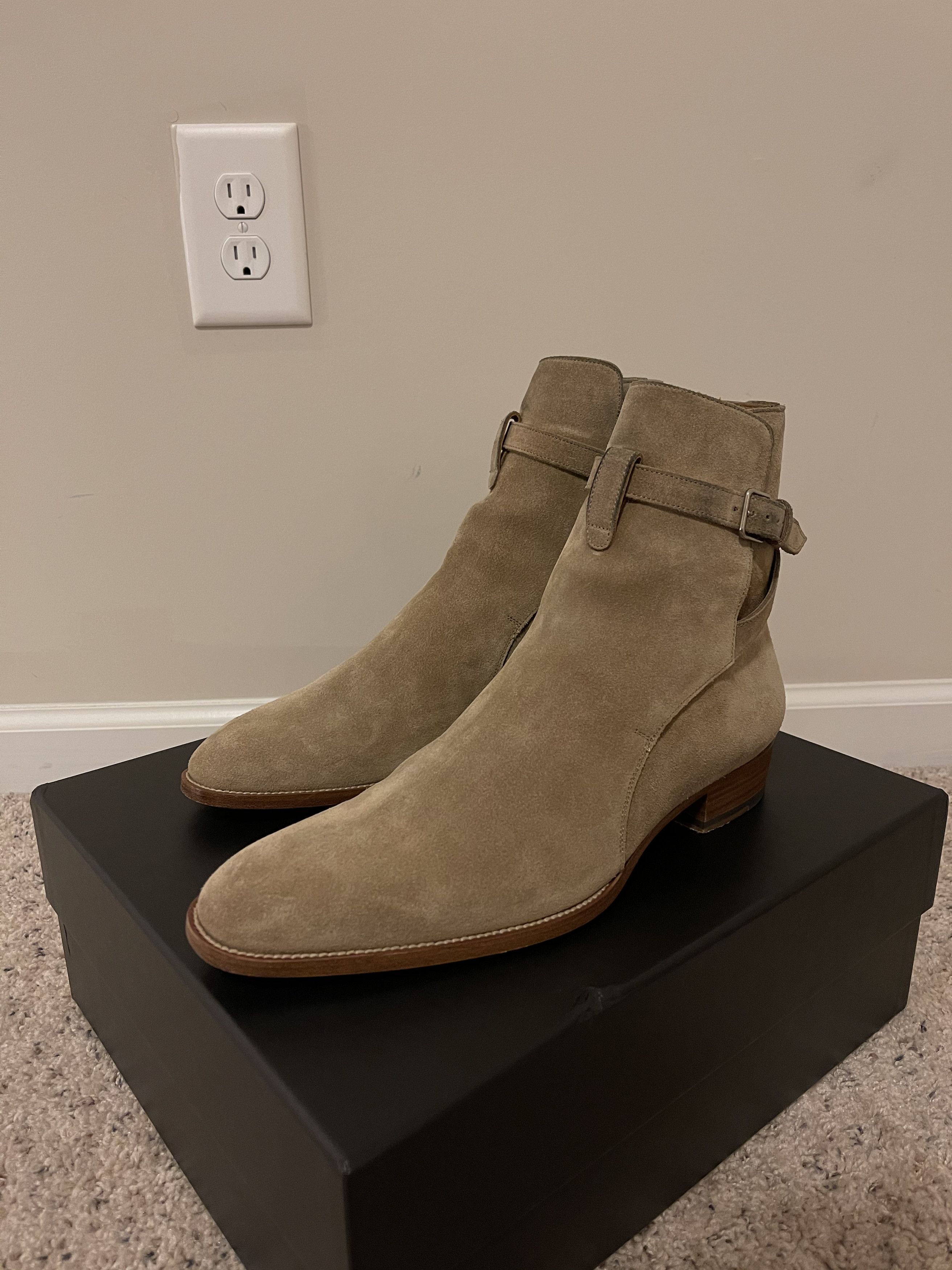 Saint Laurent Paris SAINT LAURENT WYATT 30 JODHPUR BOOT Size US 10 / EU 43 - 1 Thumbnail
