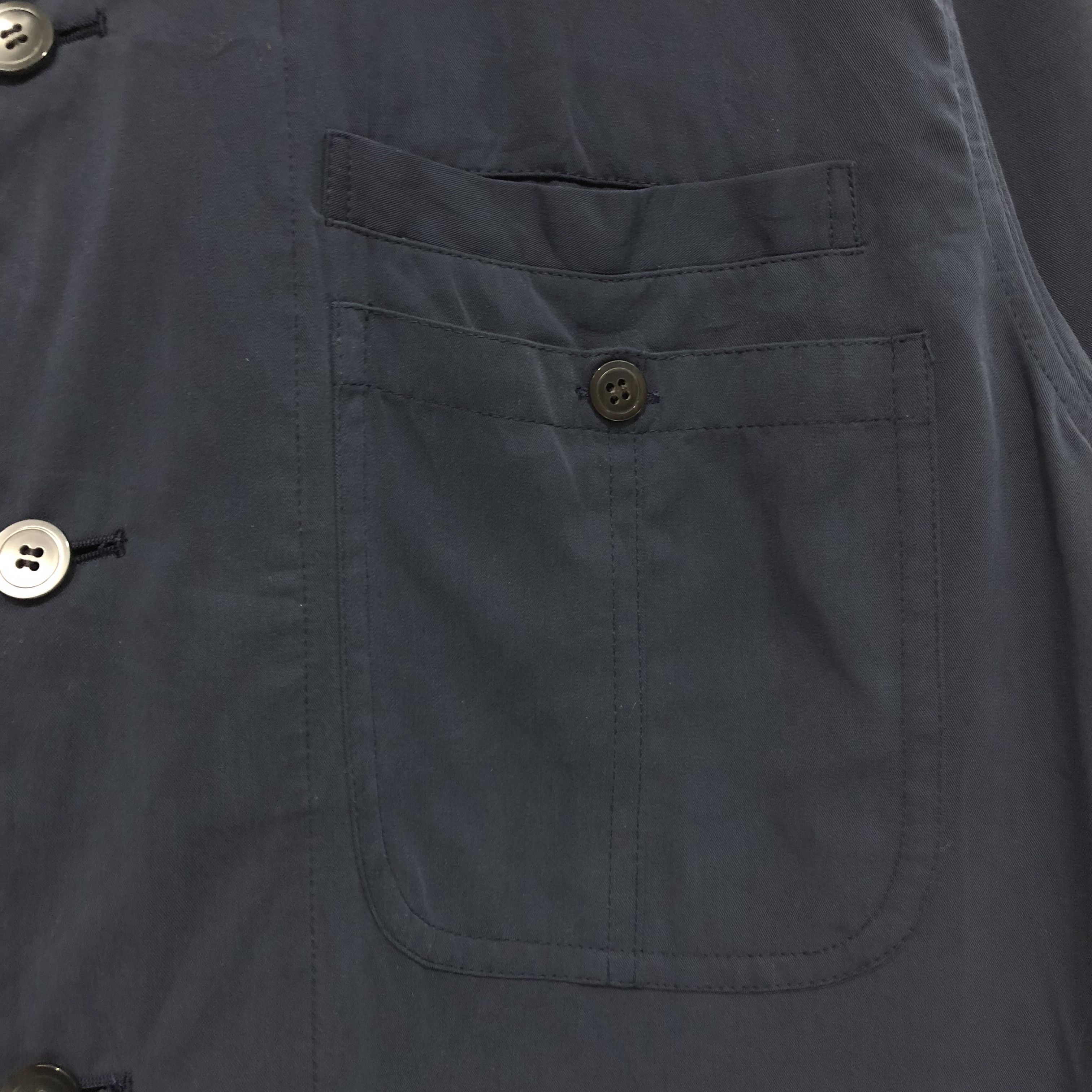 Hai Sporting Gear × Issey Miyake Hai Sporting Gear Issey Miyake Blue Button Up Shirt Size M Size US M / EU 48-50 / 2 - 3 Thumbnail
