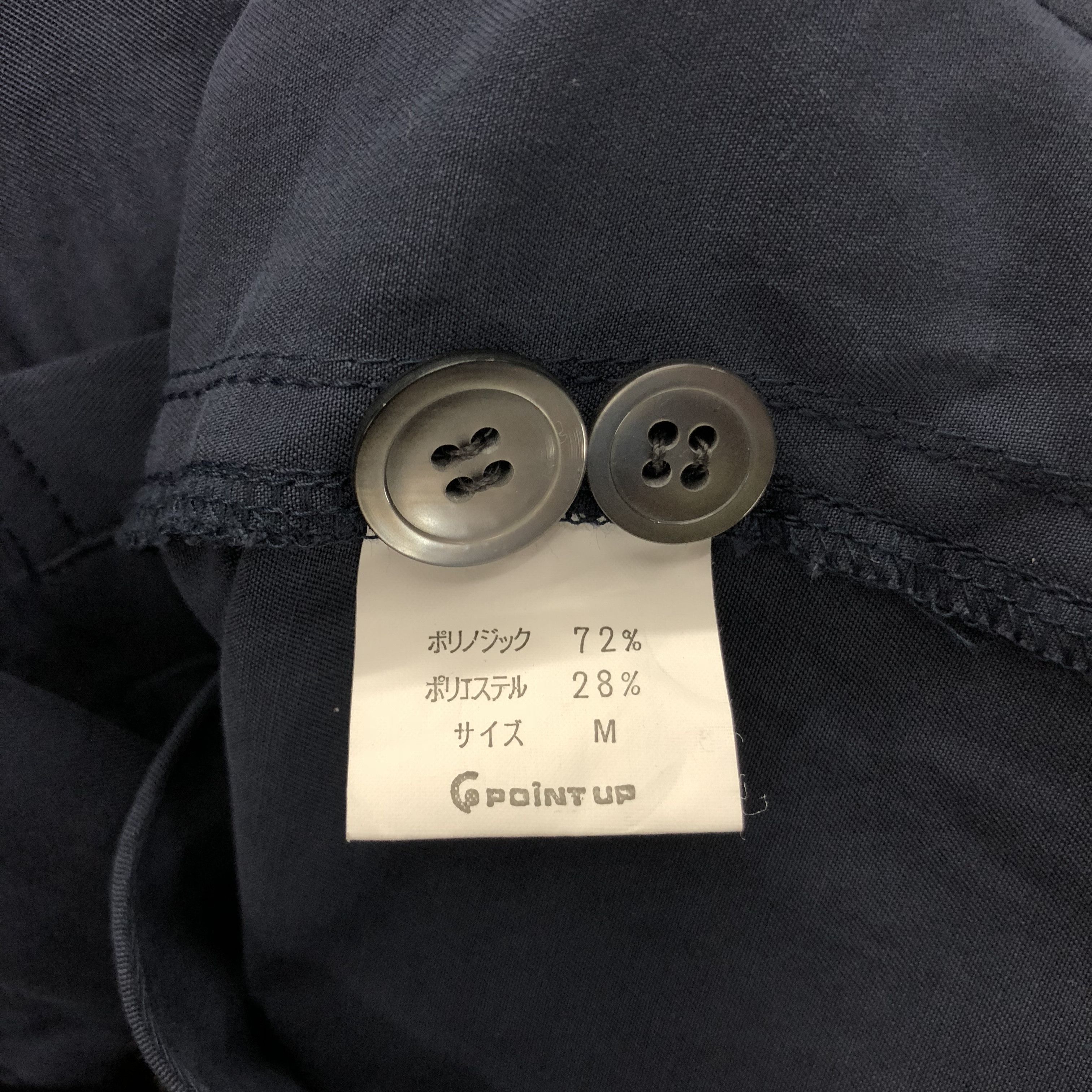 Hai Sporting Gear × Issey Miyake Hai Sporting Gear Issey Miyake Blue Button Up Shirt Size M Size US M / EU 48-50 / 2 - 9 Thumbnail
