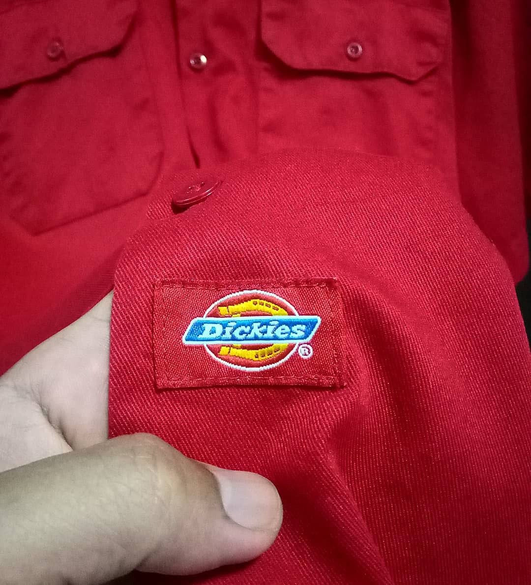 Vintage Vintage Dickies Workers Industrial shirts Engineer fashion Size US XL / EU 56 / 4 - 4 Preview