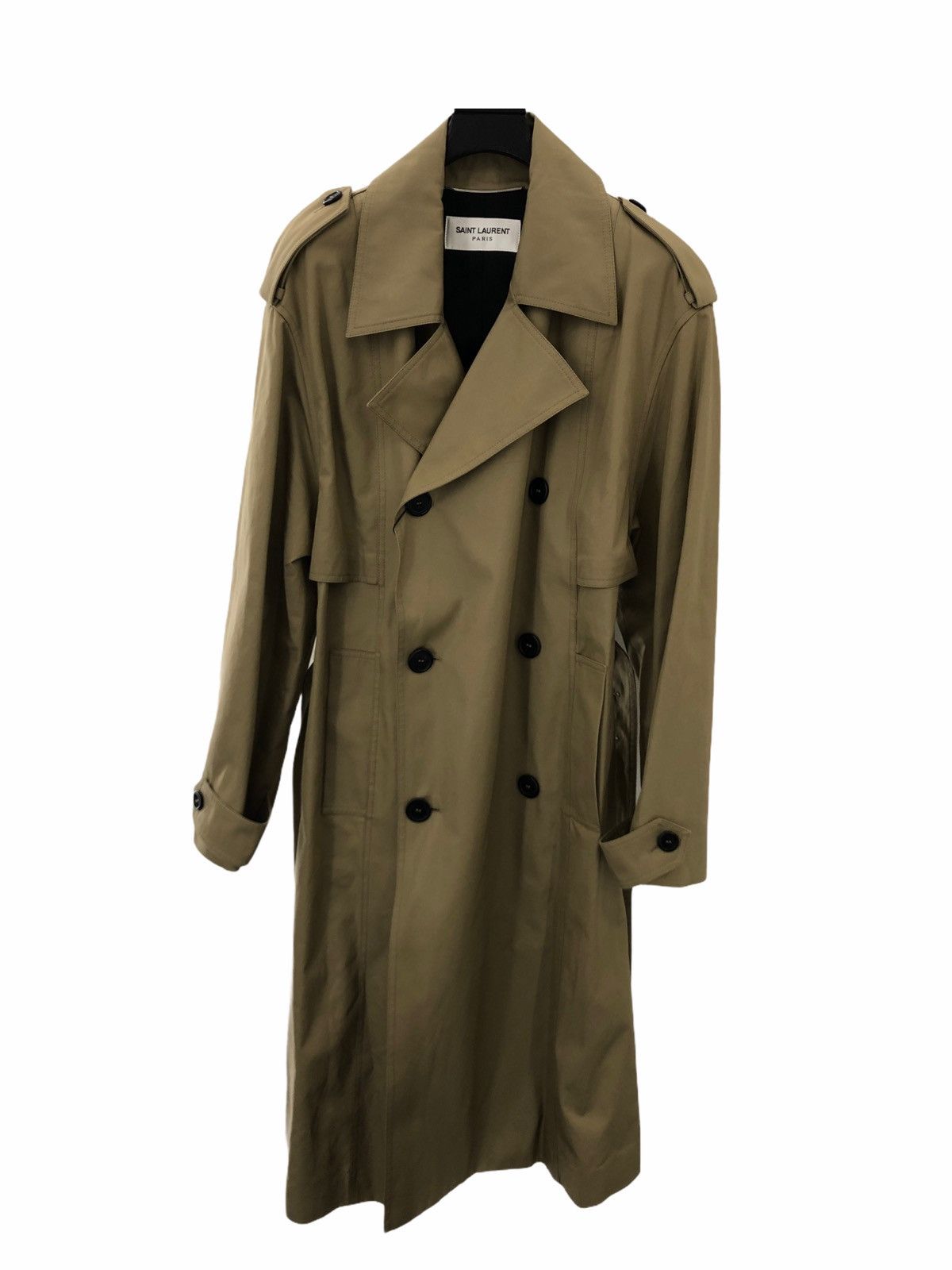 Saint Laurent Trench Bavolets Coat
