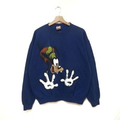 Vintage Goofy Sweatshirt Crewneck Big Logo Made In USA