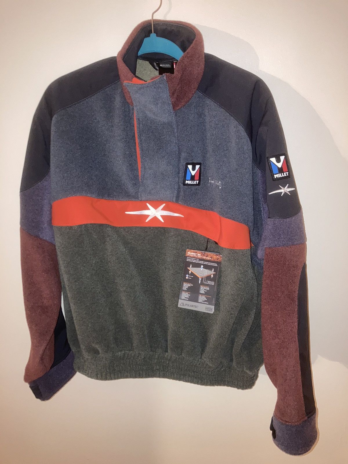 Phipps x Millet Colour-block fleece sweatshirt | Grailed