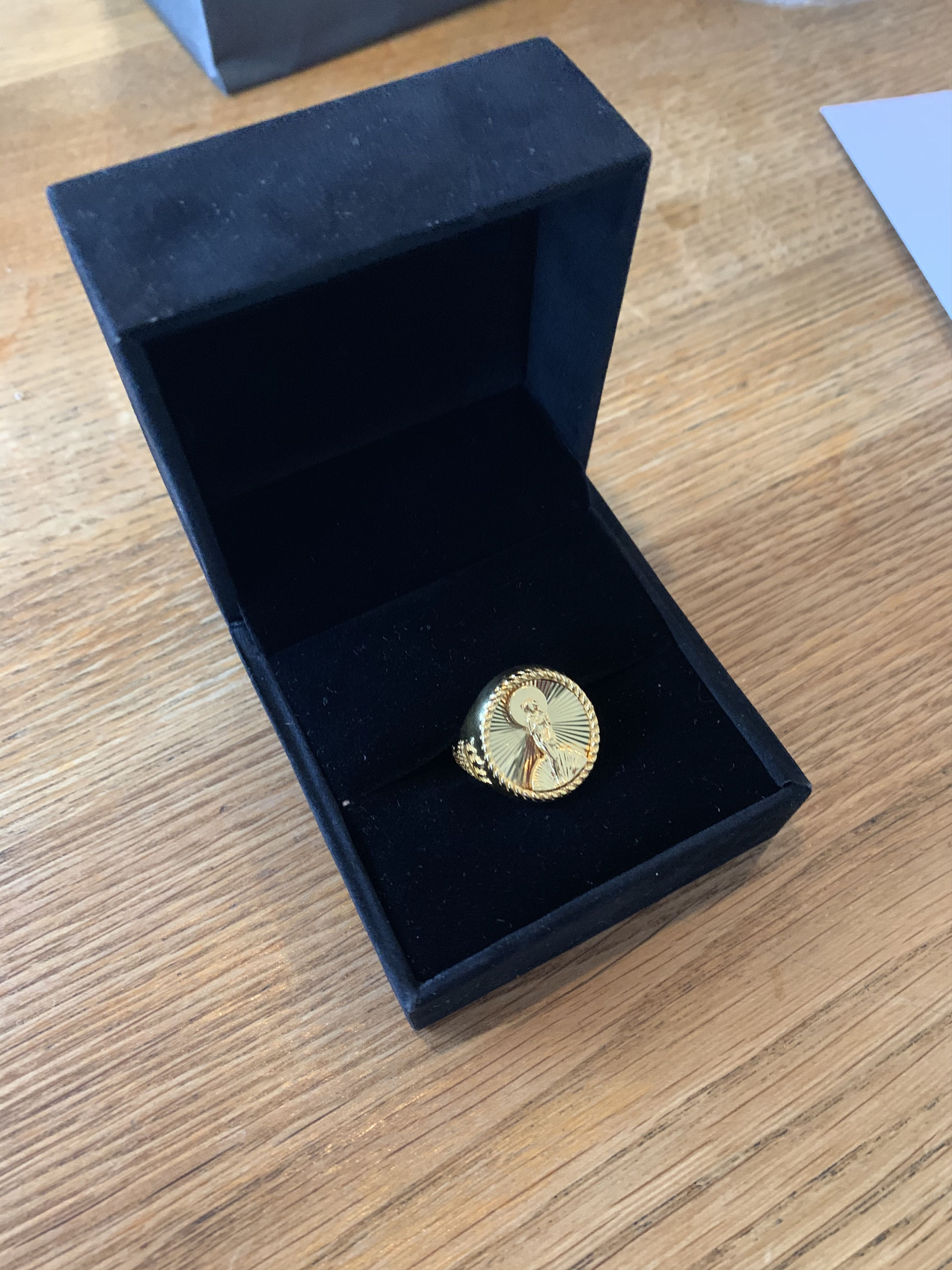 Stussy Stüssy 40th Anniversary Ring Gold Size 8 | Grailed