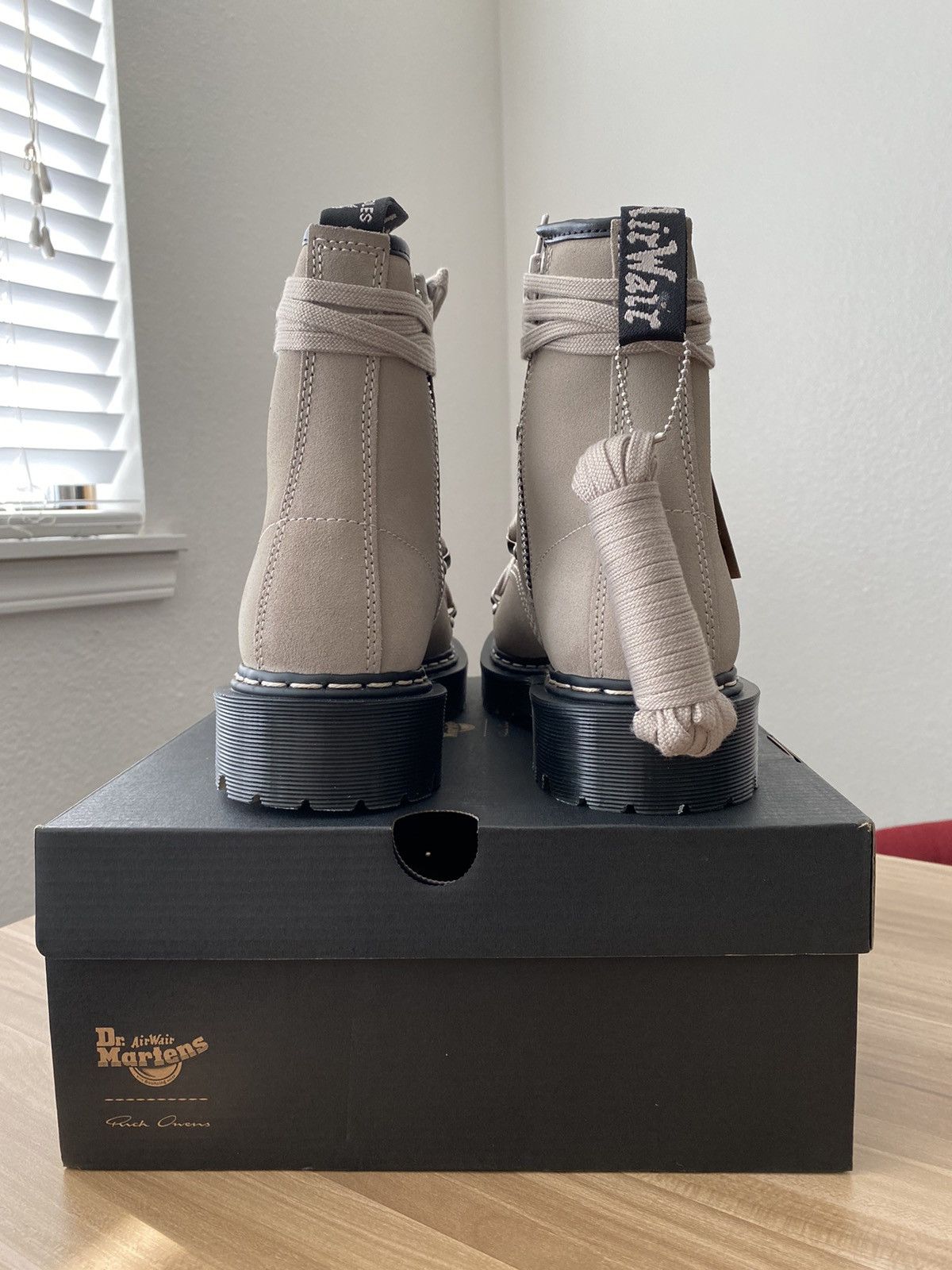 Rick Owens Rick Owens x Dr. Marten 1460 BEX SS RO size 13 | Grailed