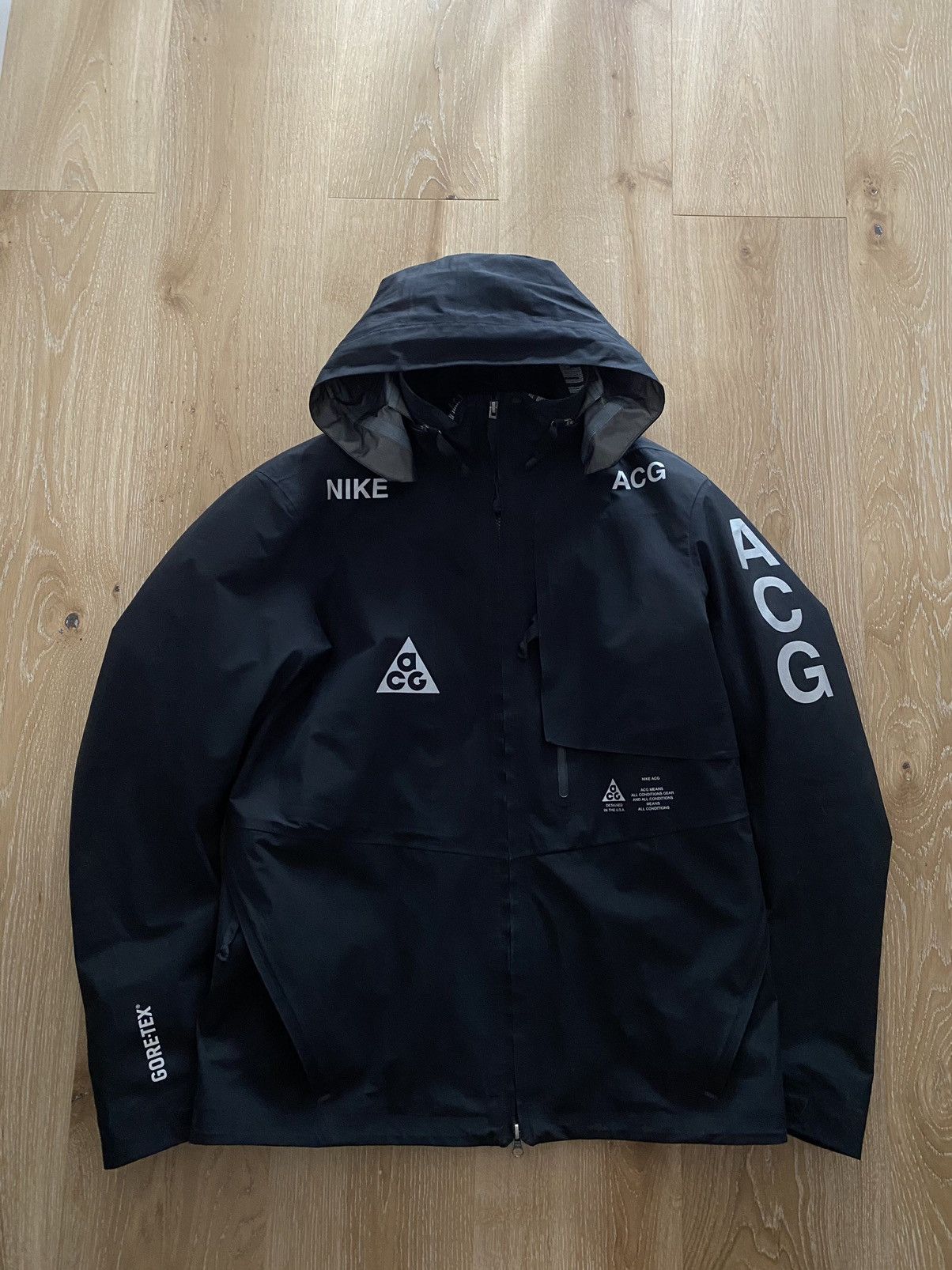 Errolson Hugh × Nike × Nike ACG Nikelab ACG System 2 in 1 Goretex Jacket |  Grailed