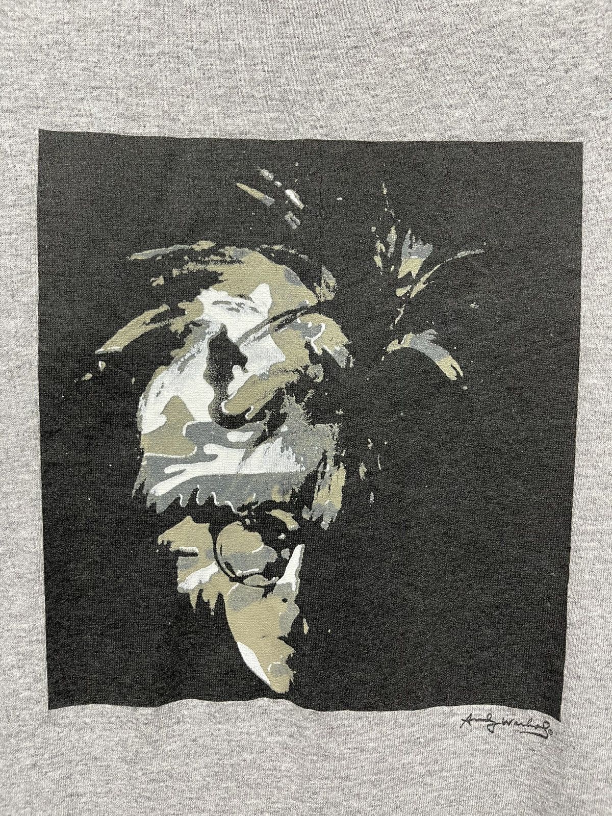 Andy Warhol Vintage 90s Andy Warhol Art Shirt Single Stitch Rare Size US L / EU 52-54 / 3 - 4 Thumbnail